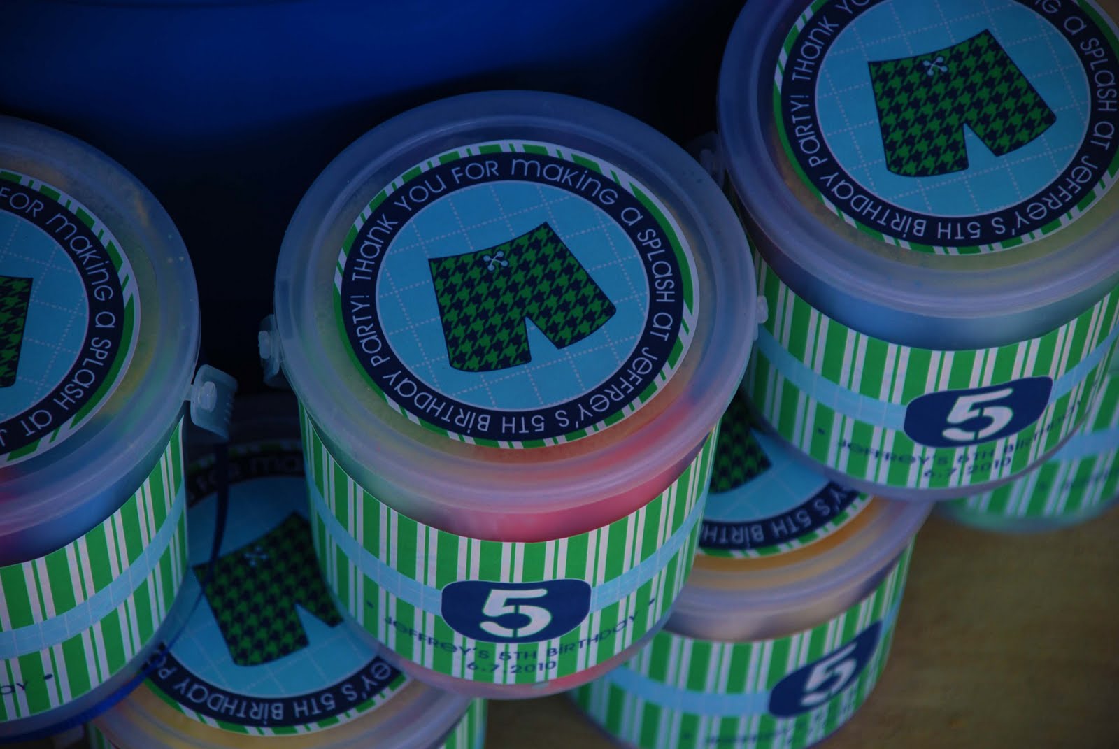 A Blue and Green Splish Splash Pool Party - Anders Ruff Custom Designs, LLC