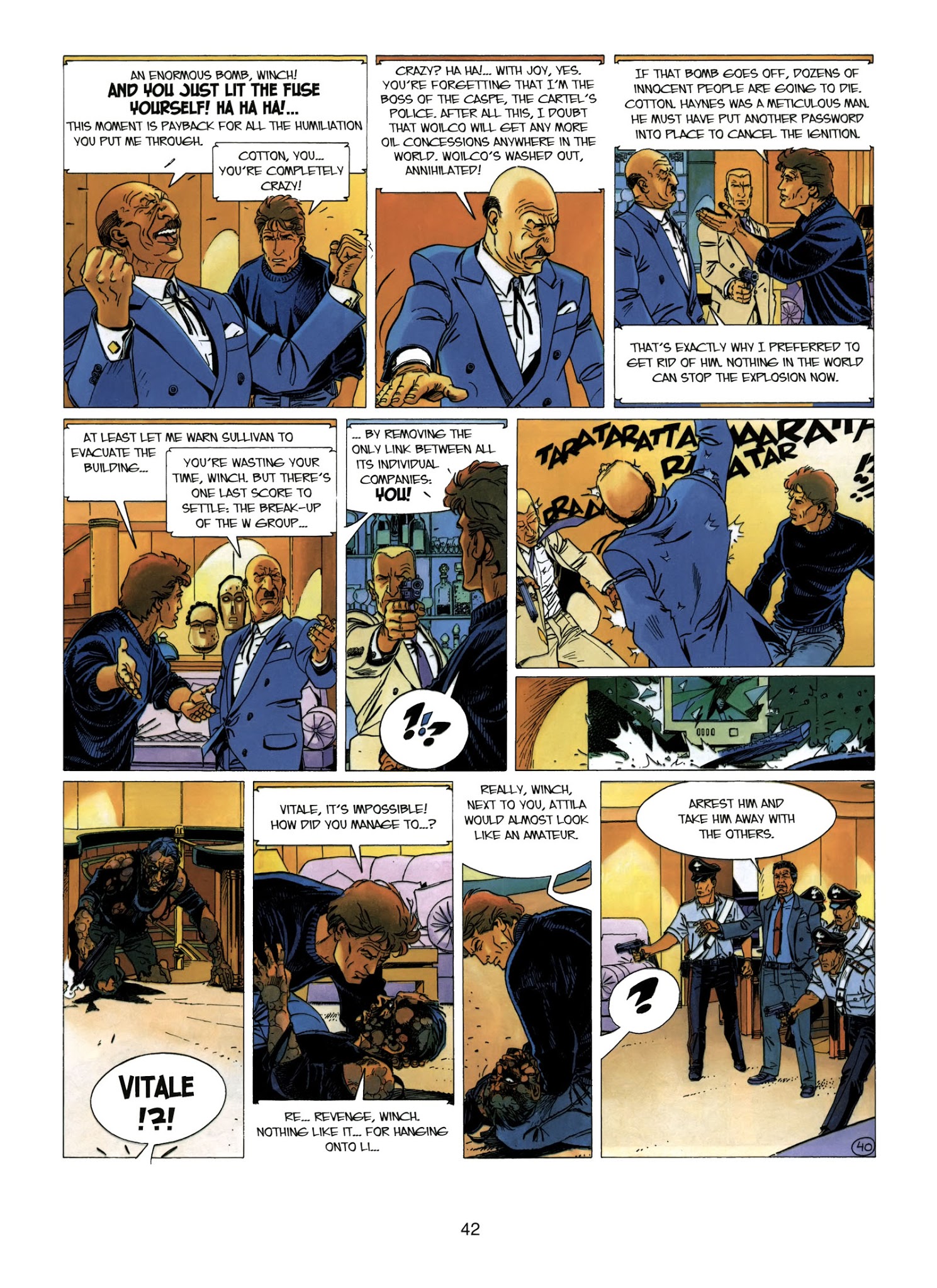 Read online Largo Winch comic -  Issue # TPB 6 - 43