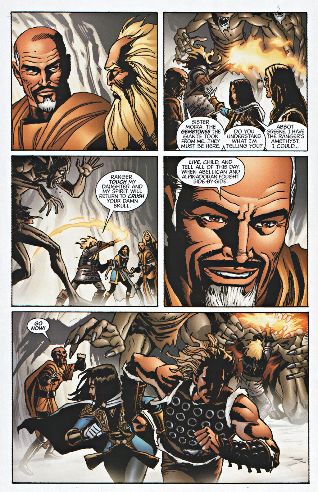 Read online R.A. Salvatore's DemonWars: Trial By Fire comic -  Issue #4 - 19