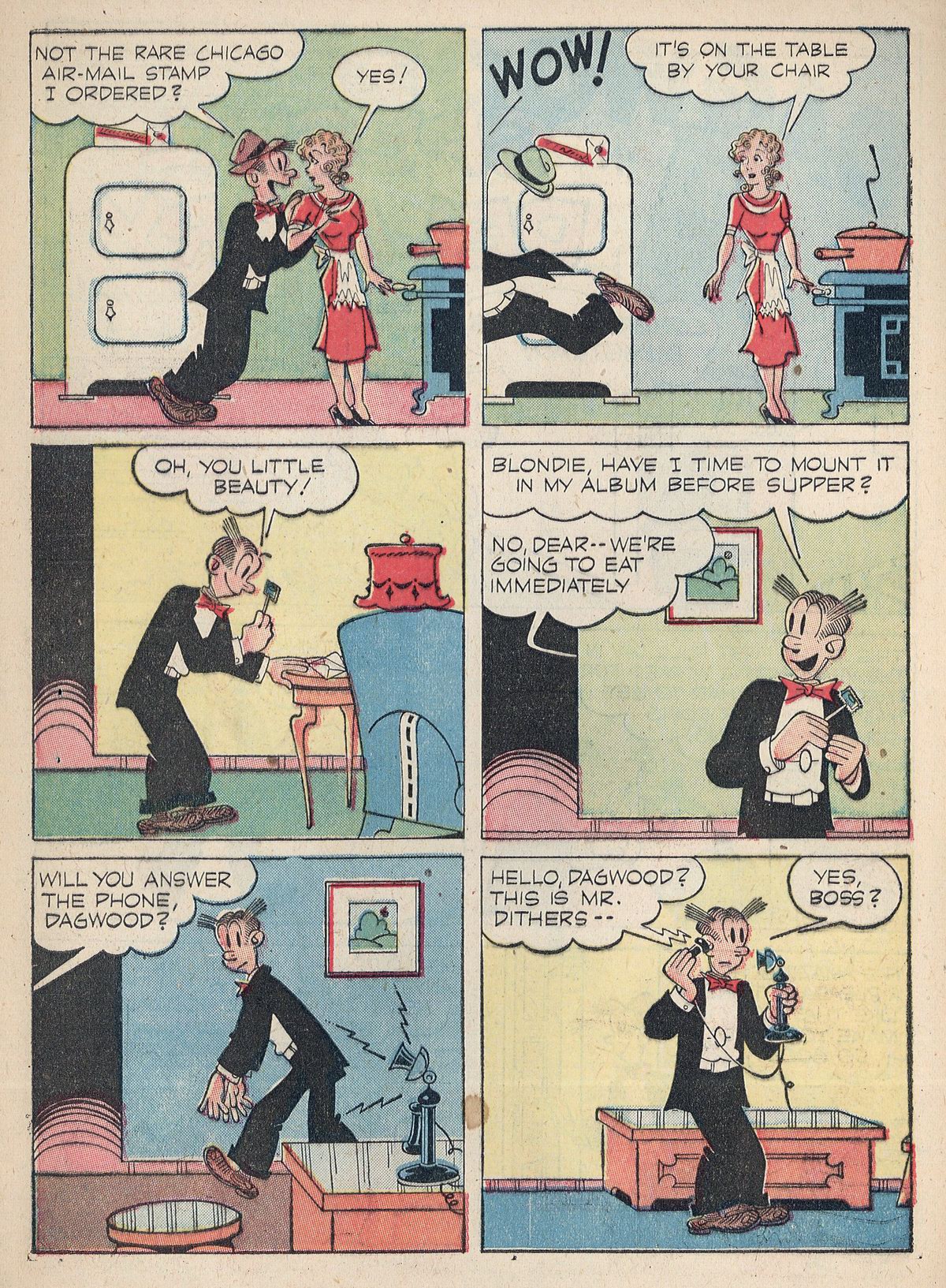 Read online Blondie Comics (1947) comic -  Issue #11 - 4
