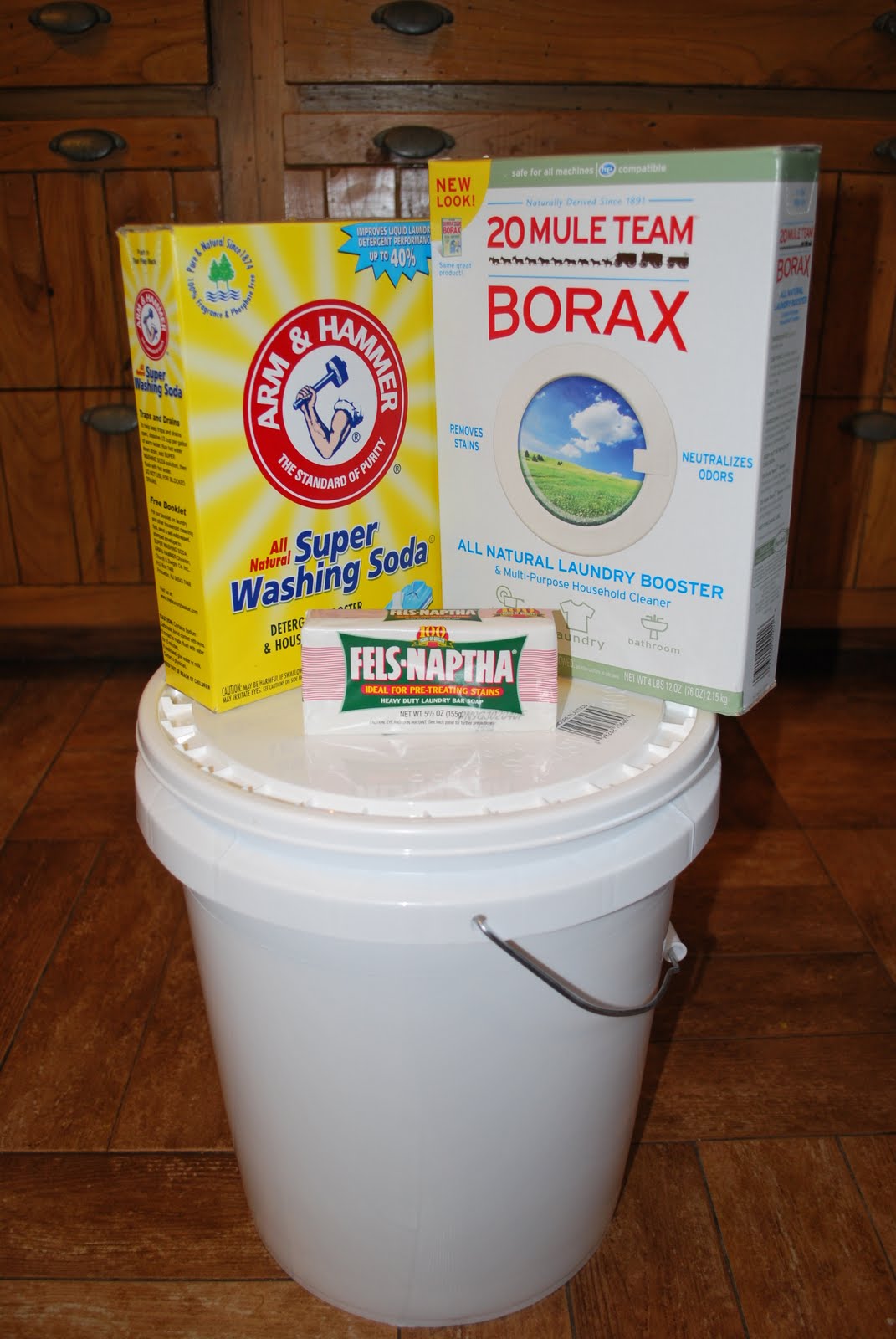 Johnson Party of 7 Homemade Liquid Laundry Detergent