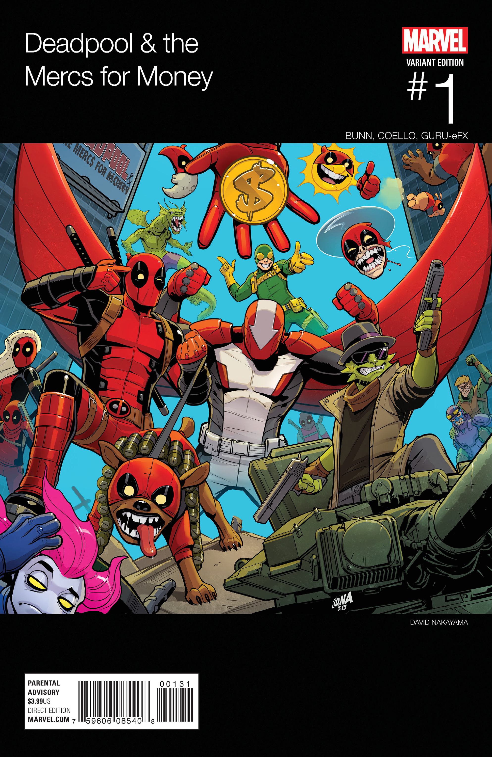 Read online Deadpool & the Mercs For Money [II] comic -  Issue #1 - 4