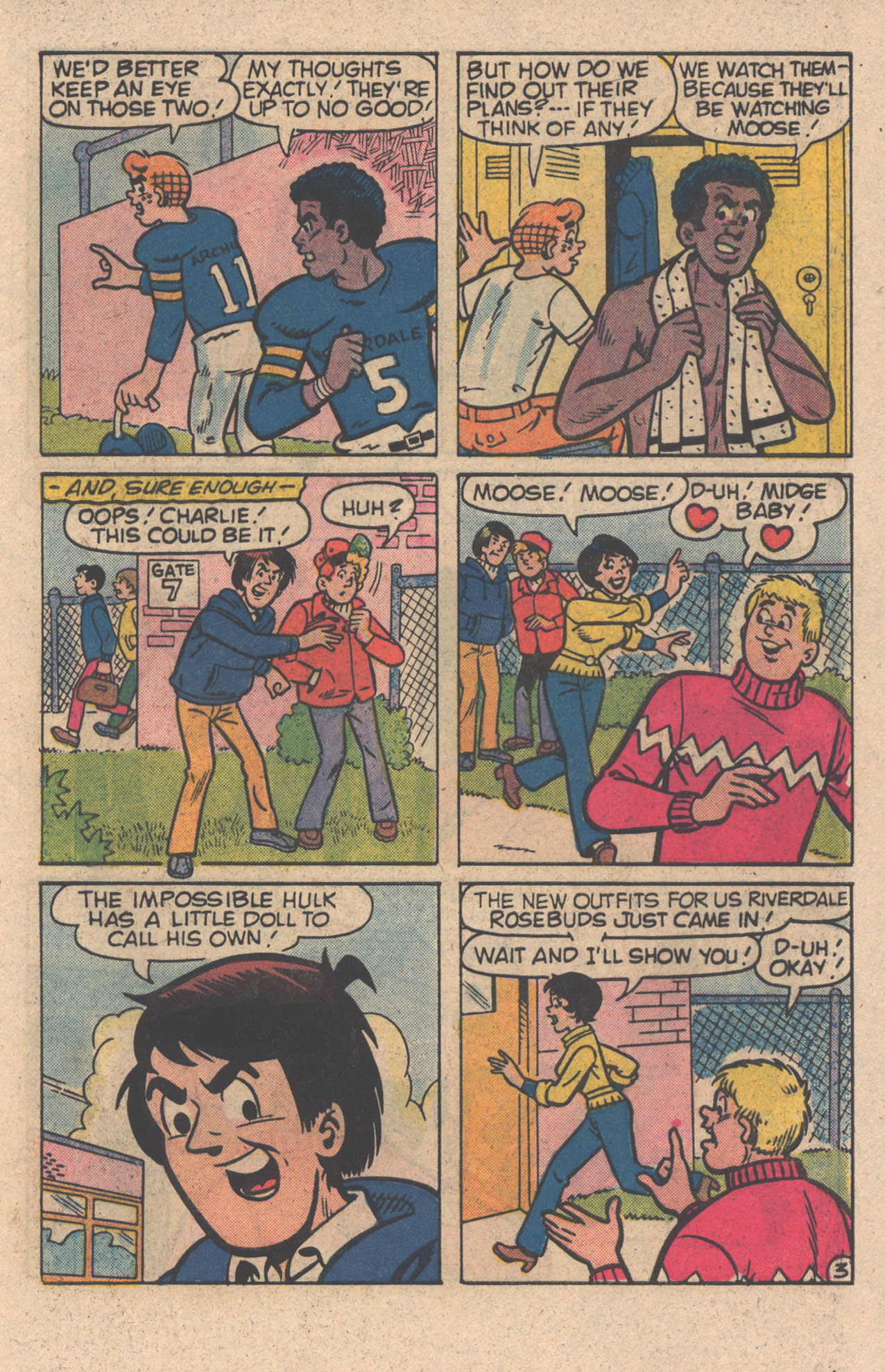 Read online Archie at Riverdale High (1972) comic -  Issue #84 - 5