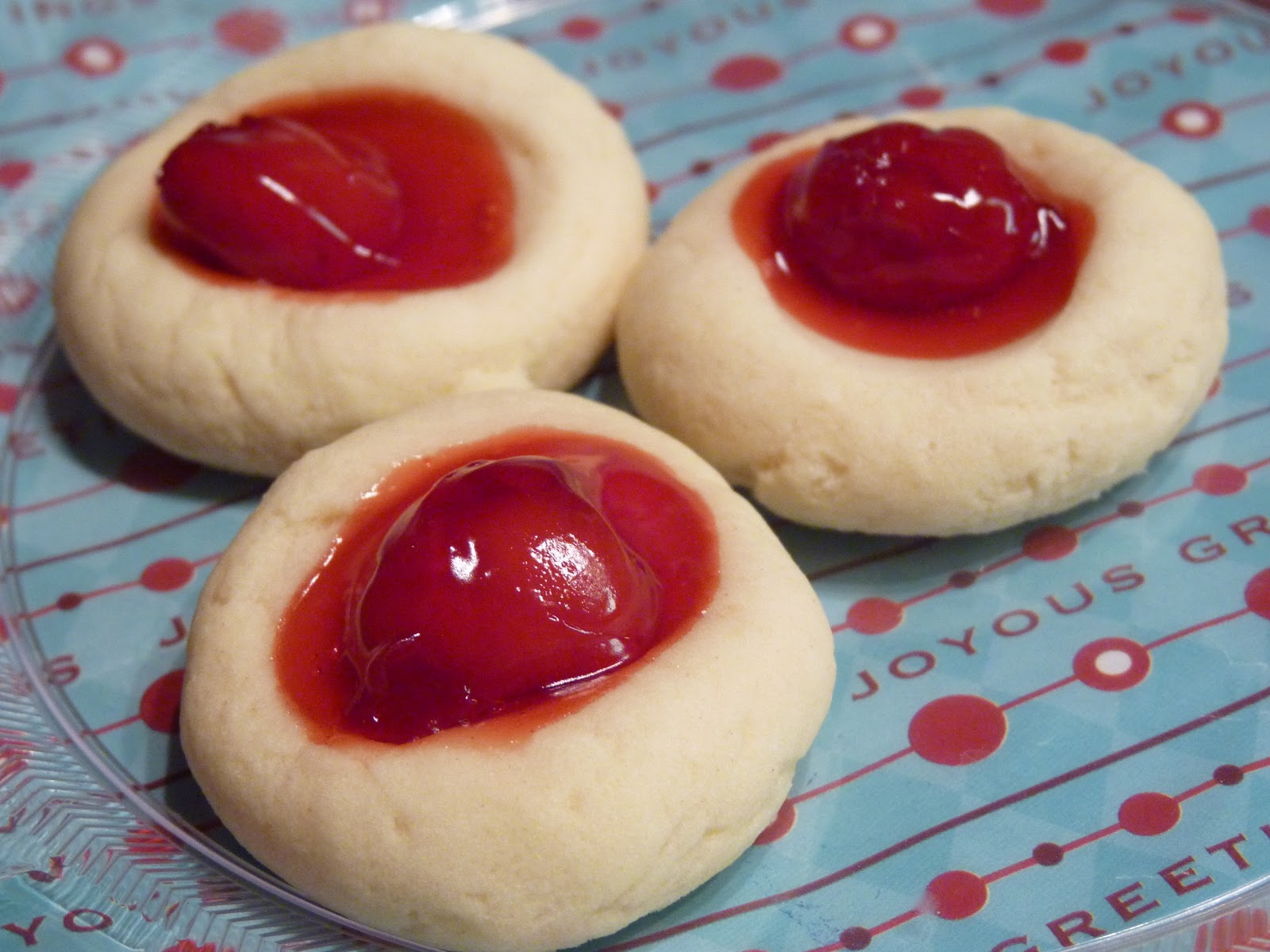 Fantastic Family Favorites Cherry Butter Cookies