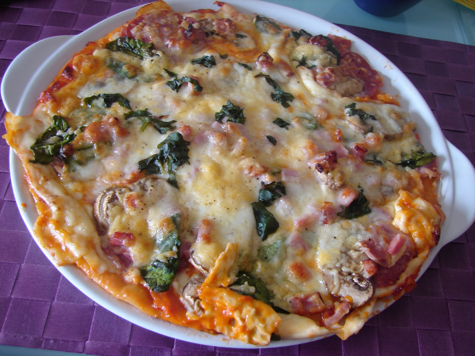 Pizza à moda dos ninos