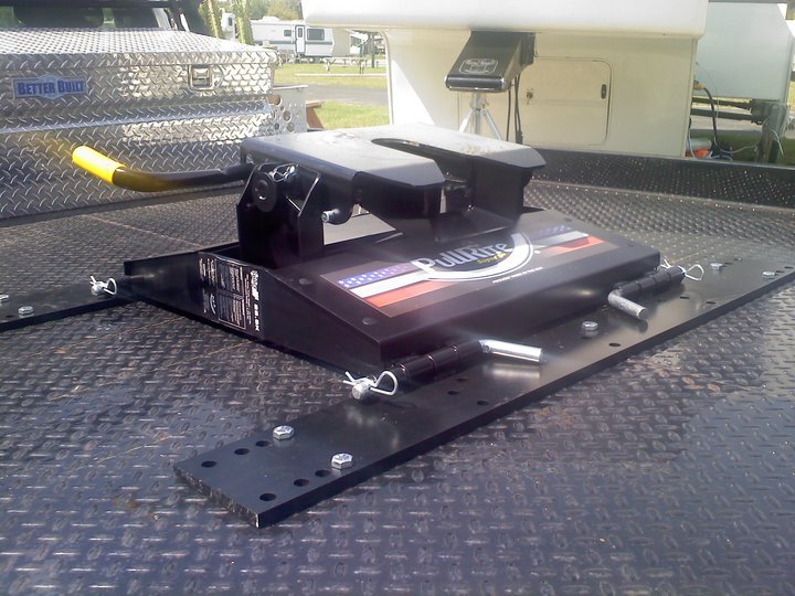 RVing with a Beagle New Hitch and 5th Airborne Pinbox