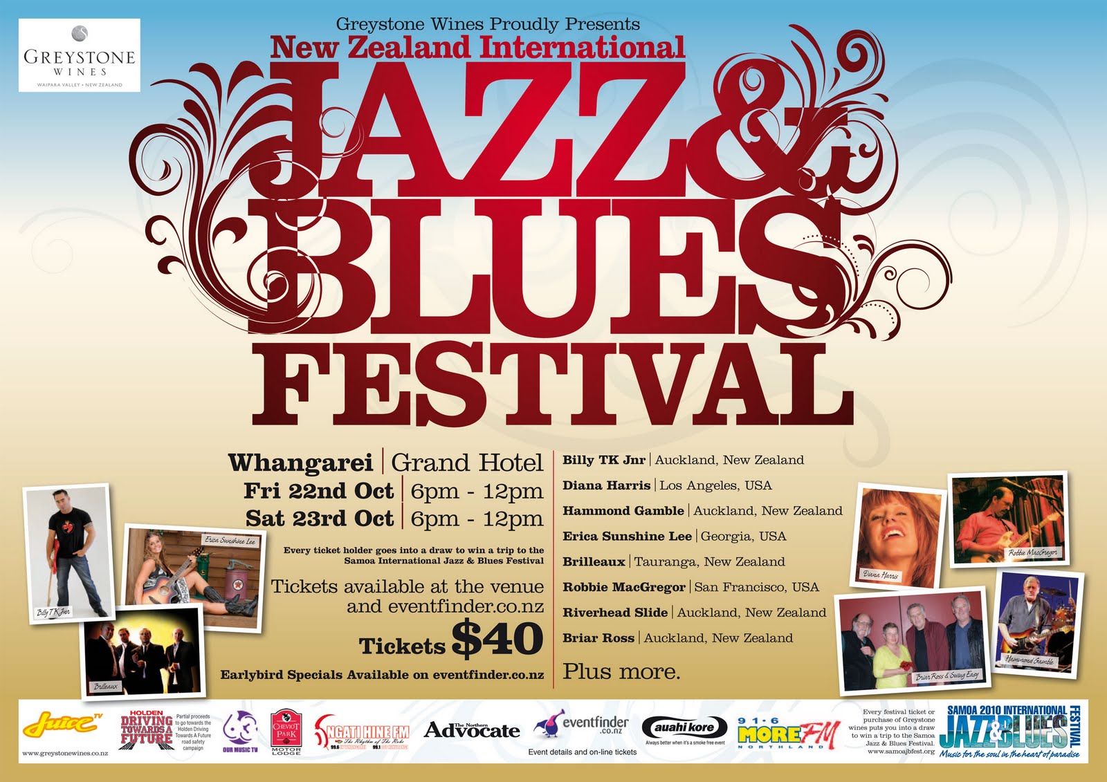 Hokianga Jazz Club Recent Jazz Events