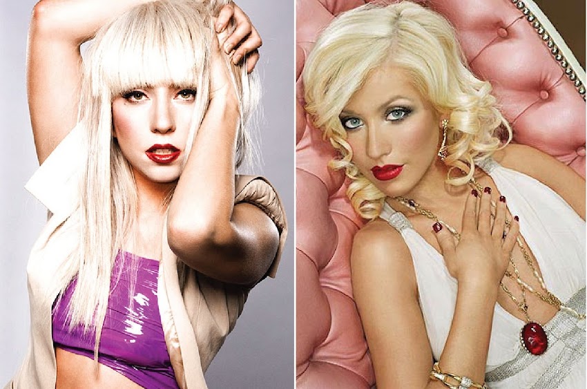 Gaga - Aguilera: Copy paste