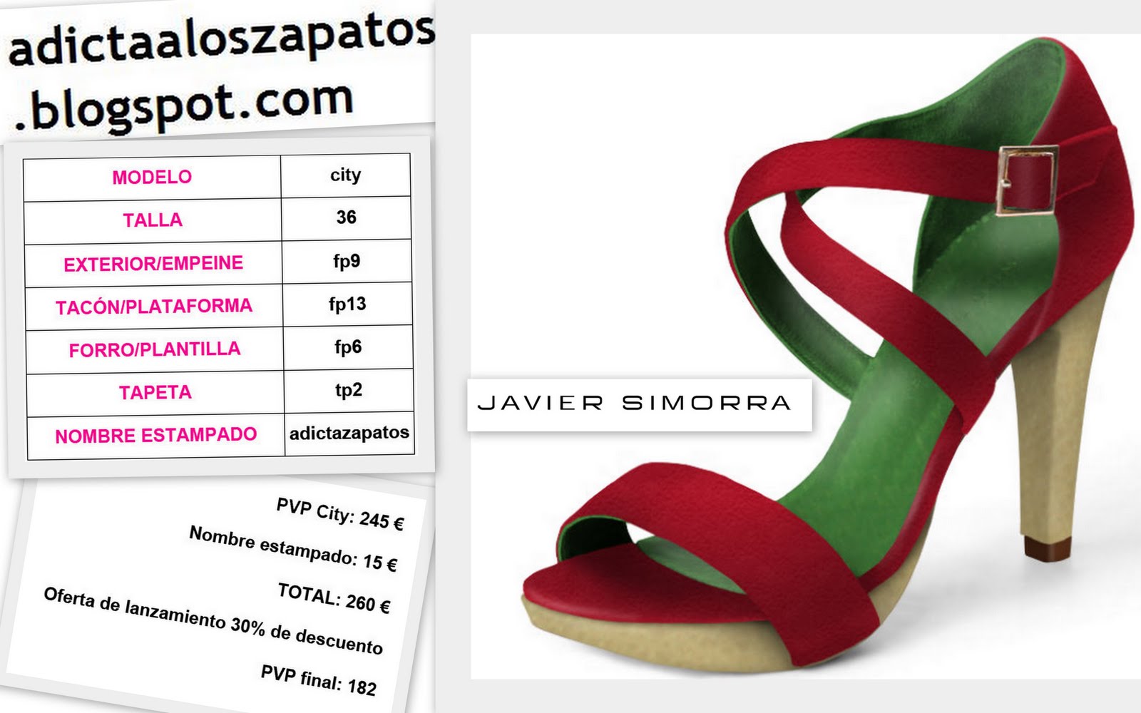 Adicta a los zapatos: Customiza tus zapatos de Javier Simorra.