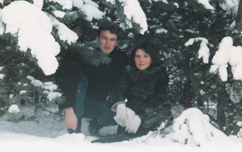 Kalina i Mężuś w niegdysiejszych śniegach