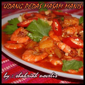 UDANG PEDAS MASAM MANIS