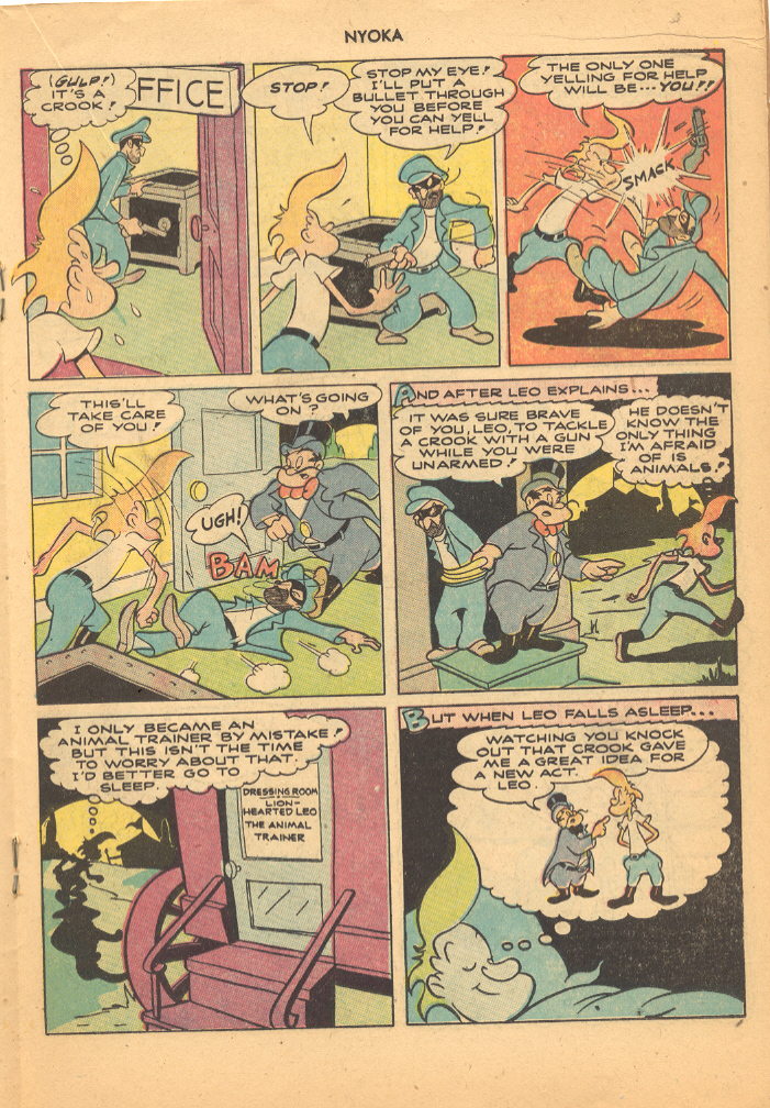 Read online Nyoka the Jungle Girl (1945) comic -  Issue #17 - 19