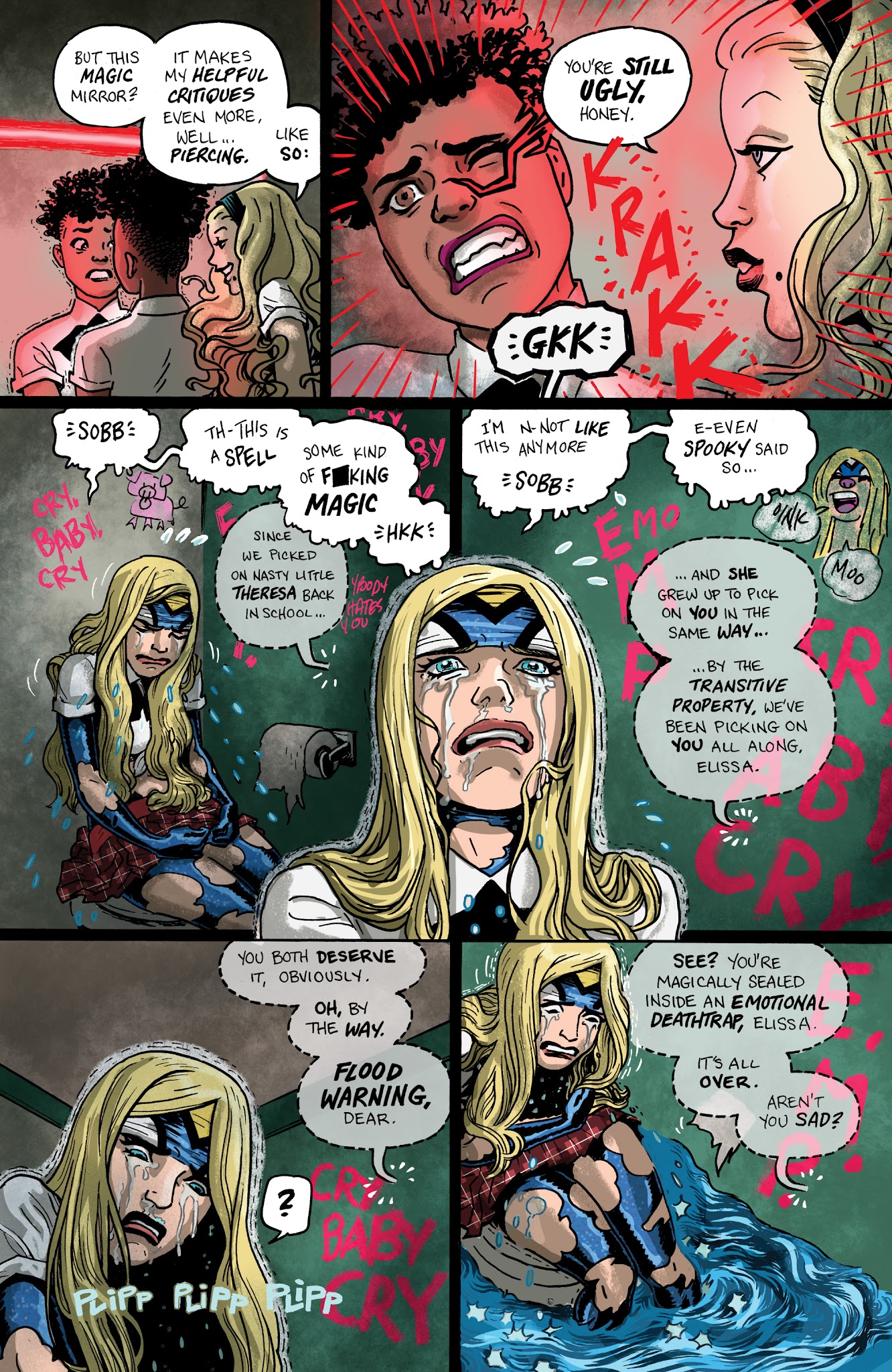 Read online Empowered And Sistah Spooky's High School Hell comic -  Issue #3 - 19