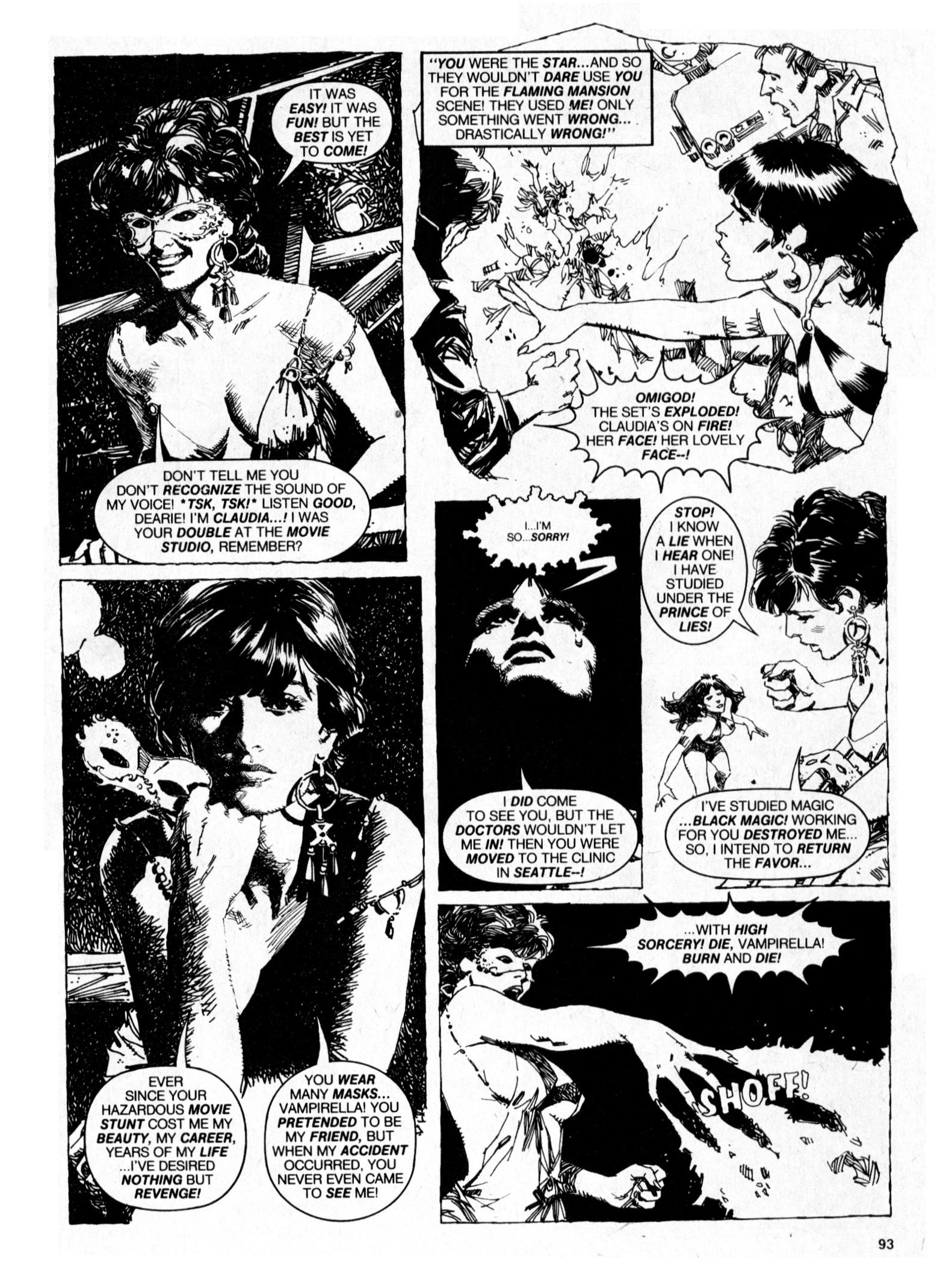 Read online Vampirella (1969) comic -  Issue #113 - 93
