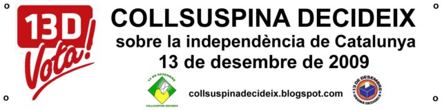 13D Collsuspina decideix !!*!!  Referèndum d'autodeterminació!!*!!