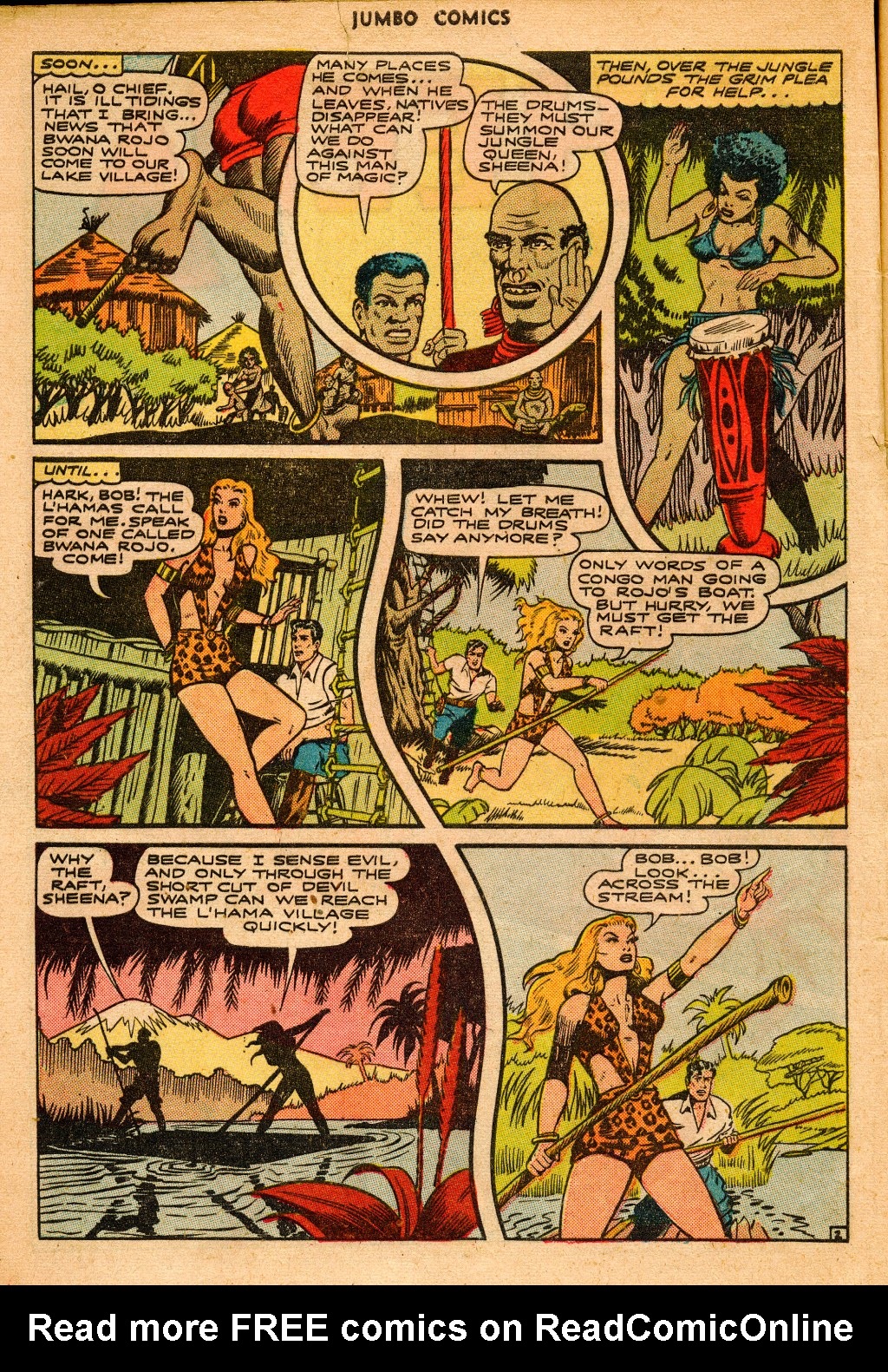 Read online Jumbo Comics comic -  Issue #89 - 5