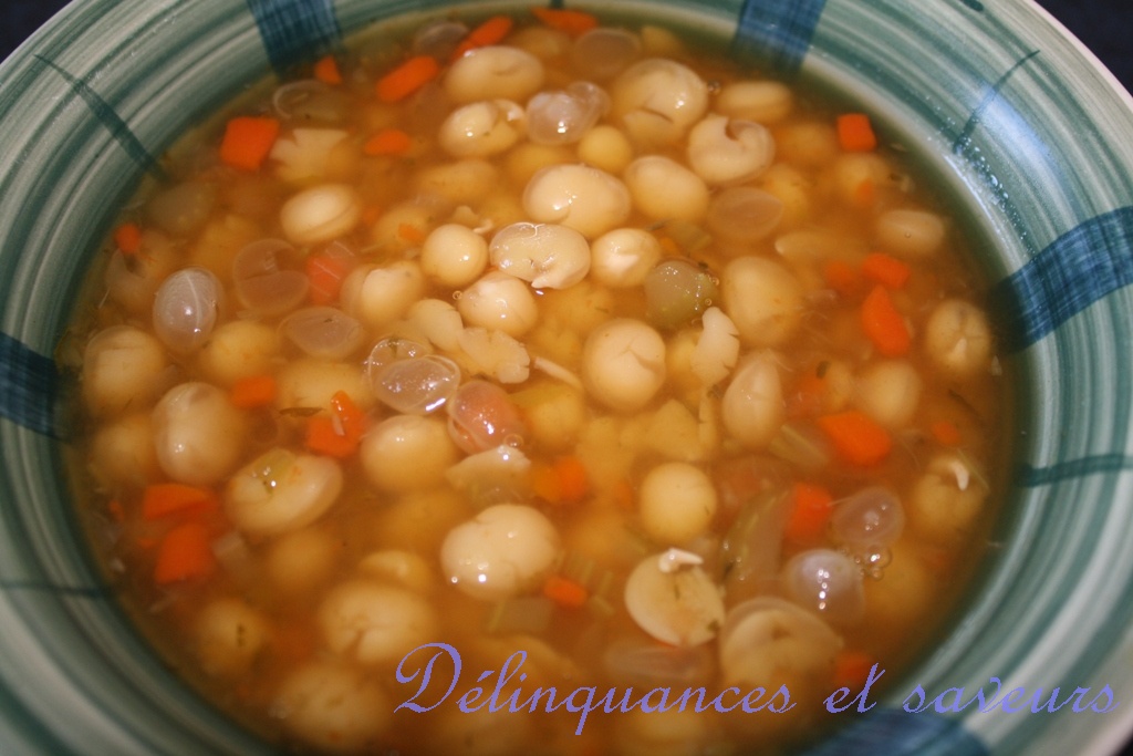 Délinquances et saveurs: Soupe aux pois ( bouillon de jambon )