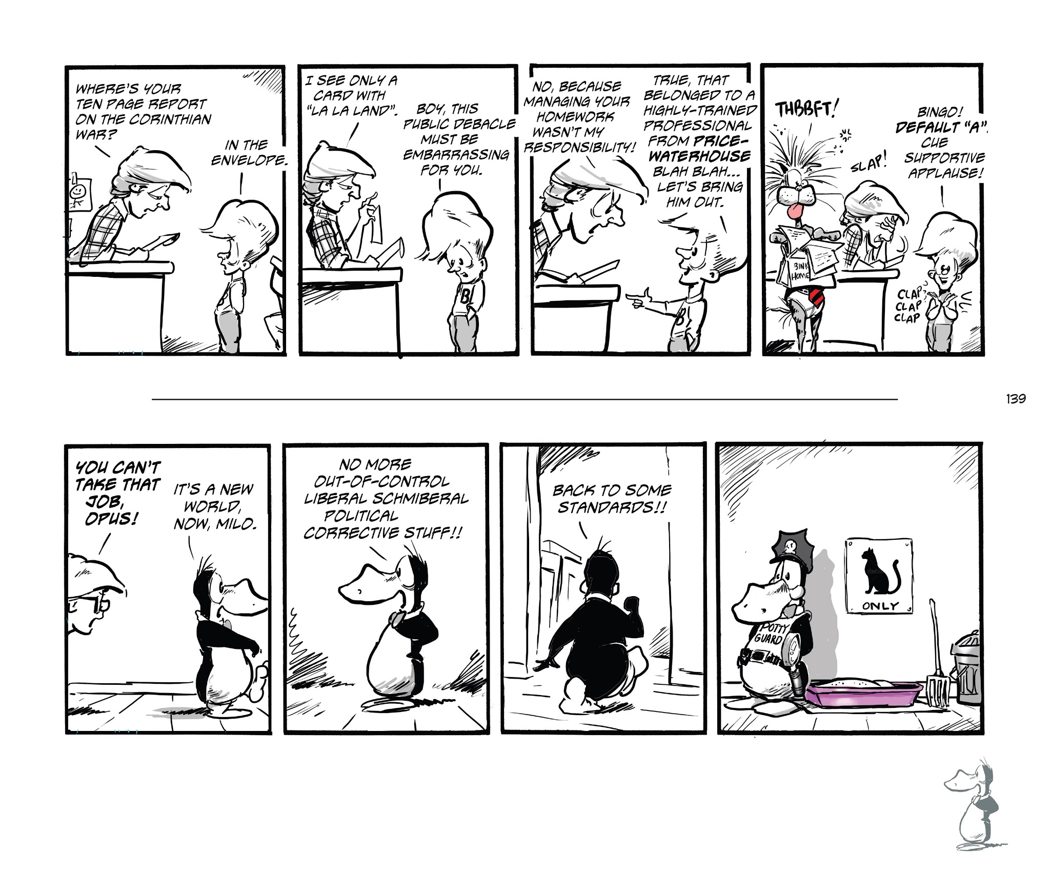 Read online Bloom County: Brand Spanking New Day comic -  Issue # TPB - 140