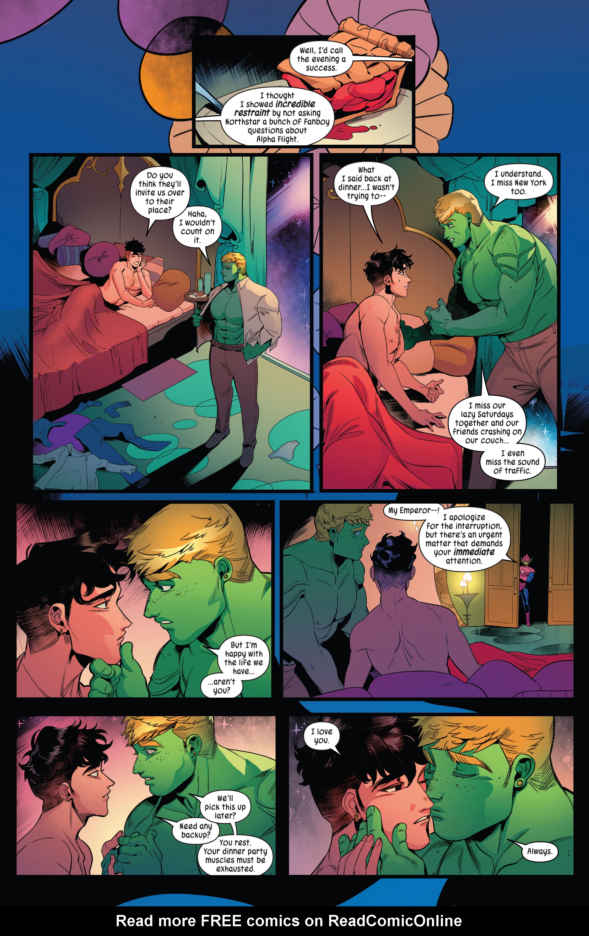Read online Hulkling & Wiccan comic -  Issue #1 - 9