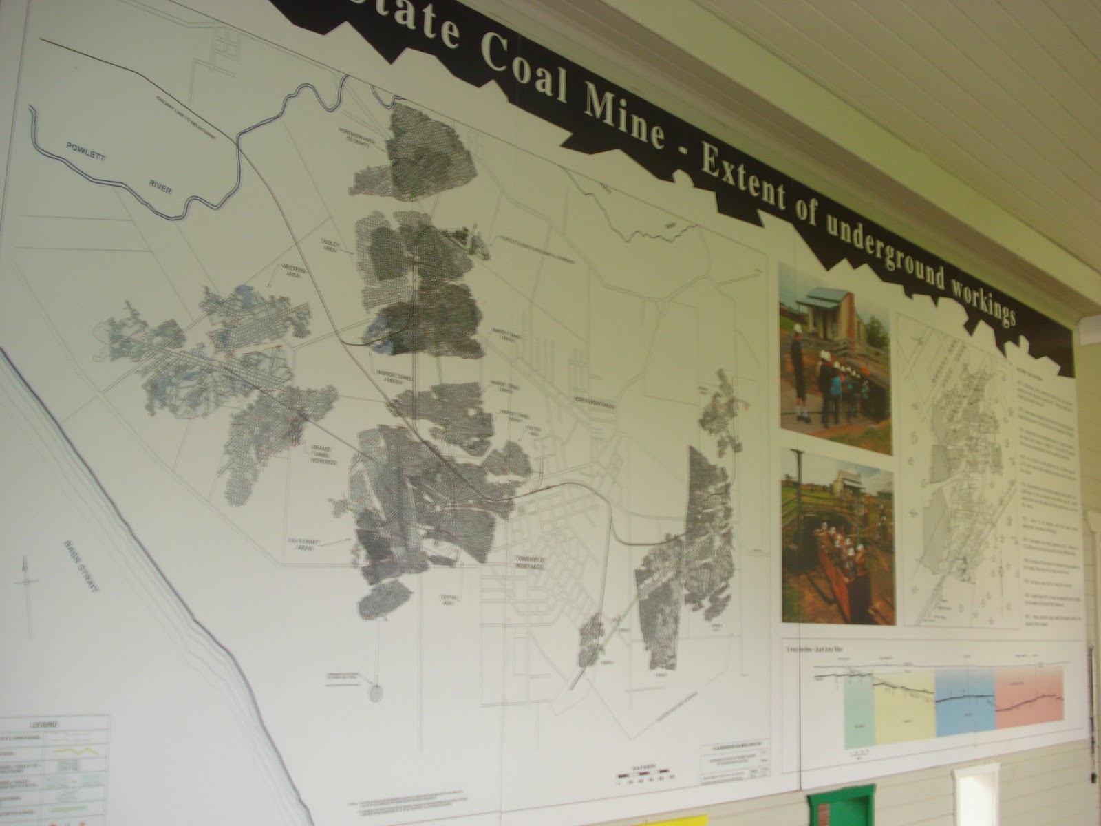 Life in the land down under Wonthaggi State Coal Mine visit