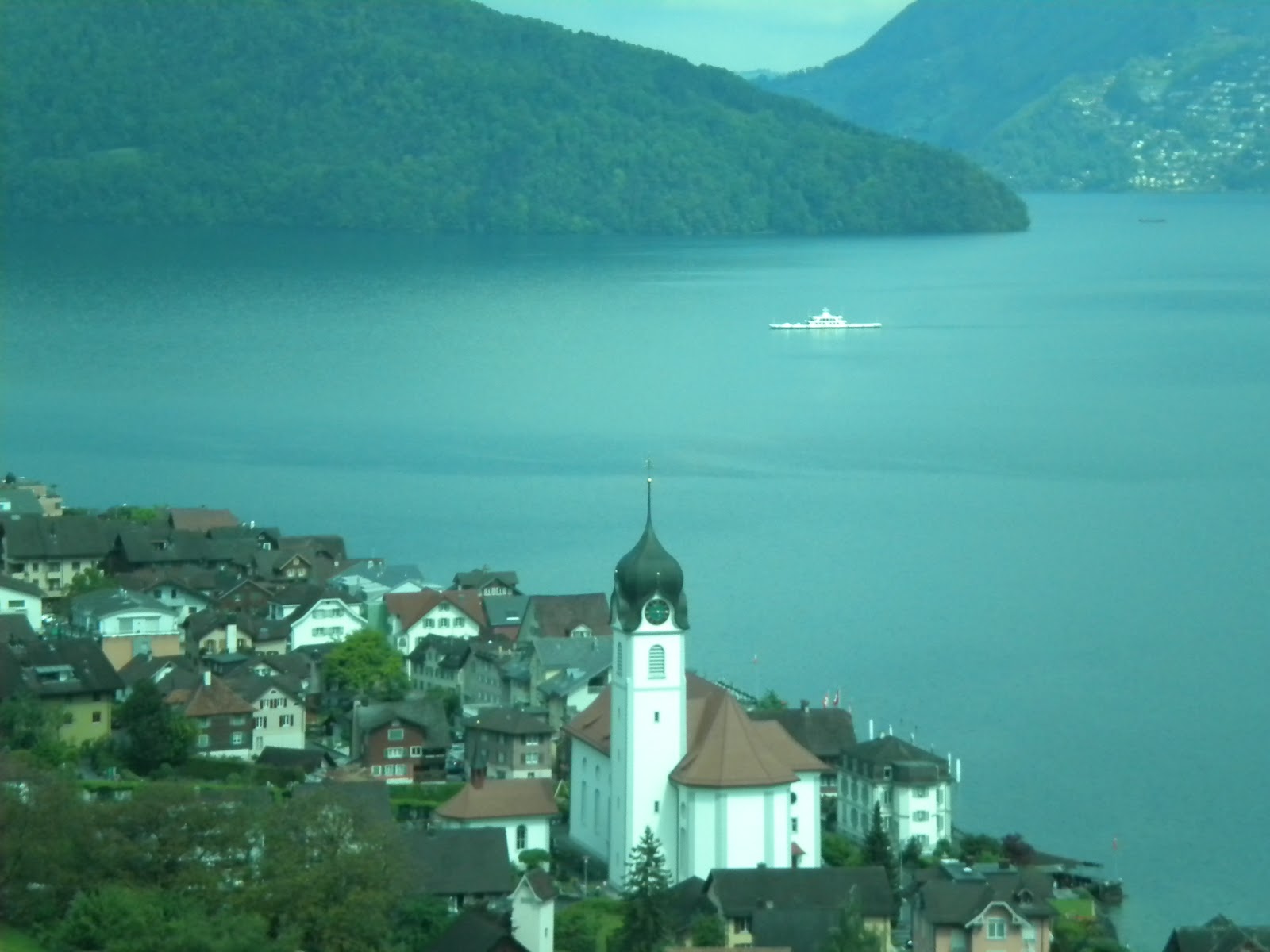 of Europe Lake Como, Lake Lucerne and Switzerland