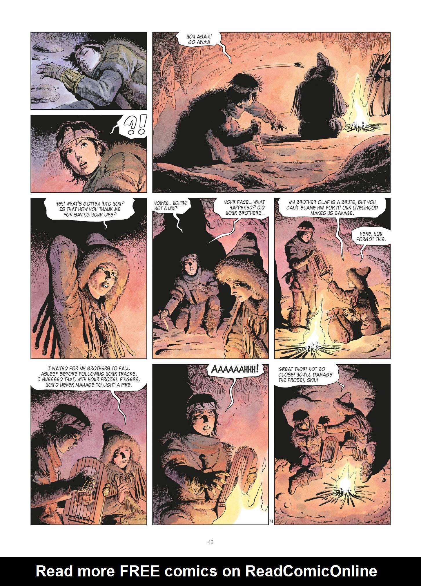 Read online The World of Thorgal: The Young Years comic -  Issue #1 - 43