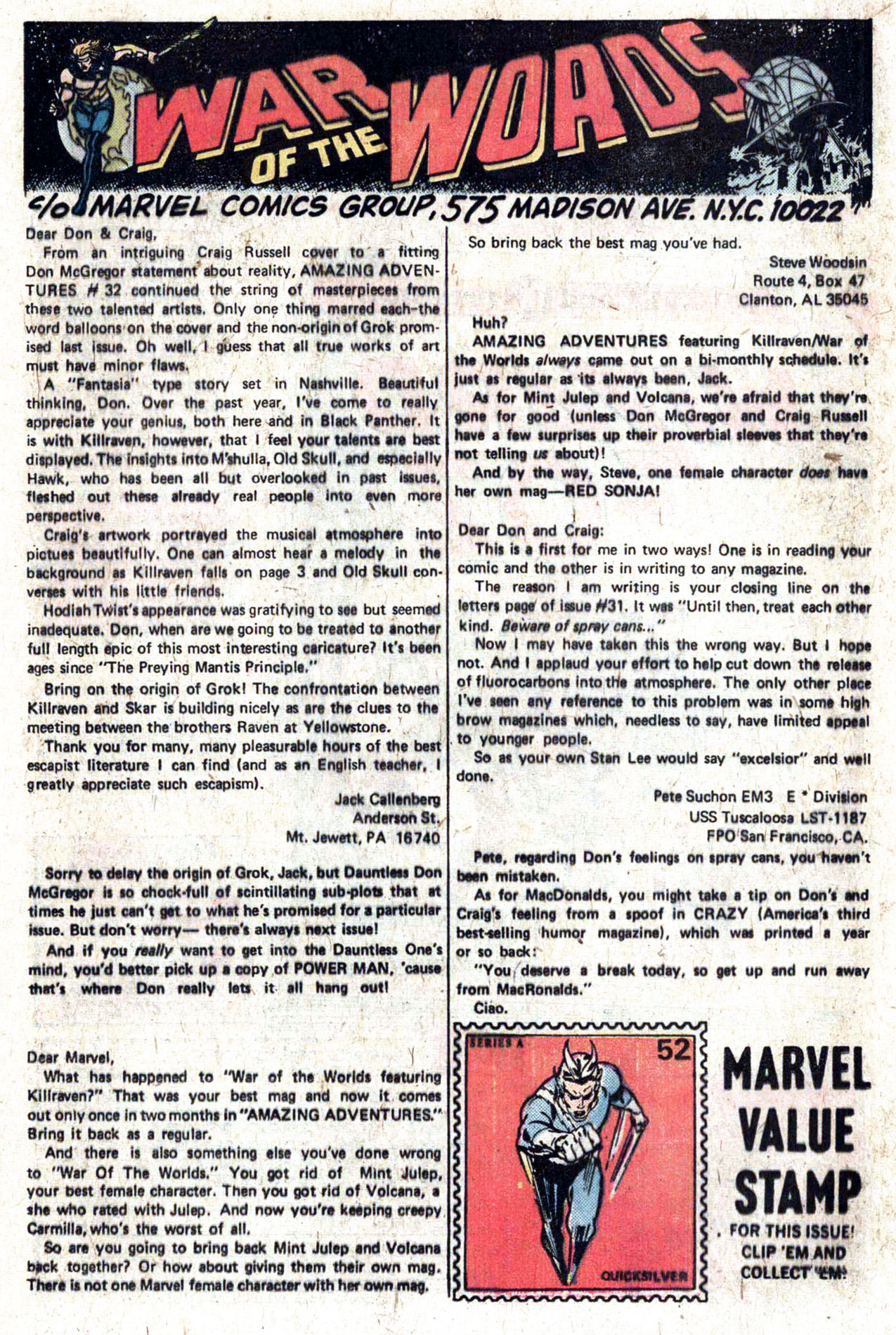 Read online Amazing Adventures (1970) comic -  Issue #33 - 20