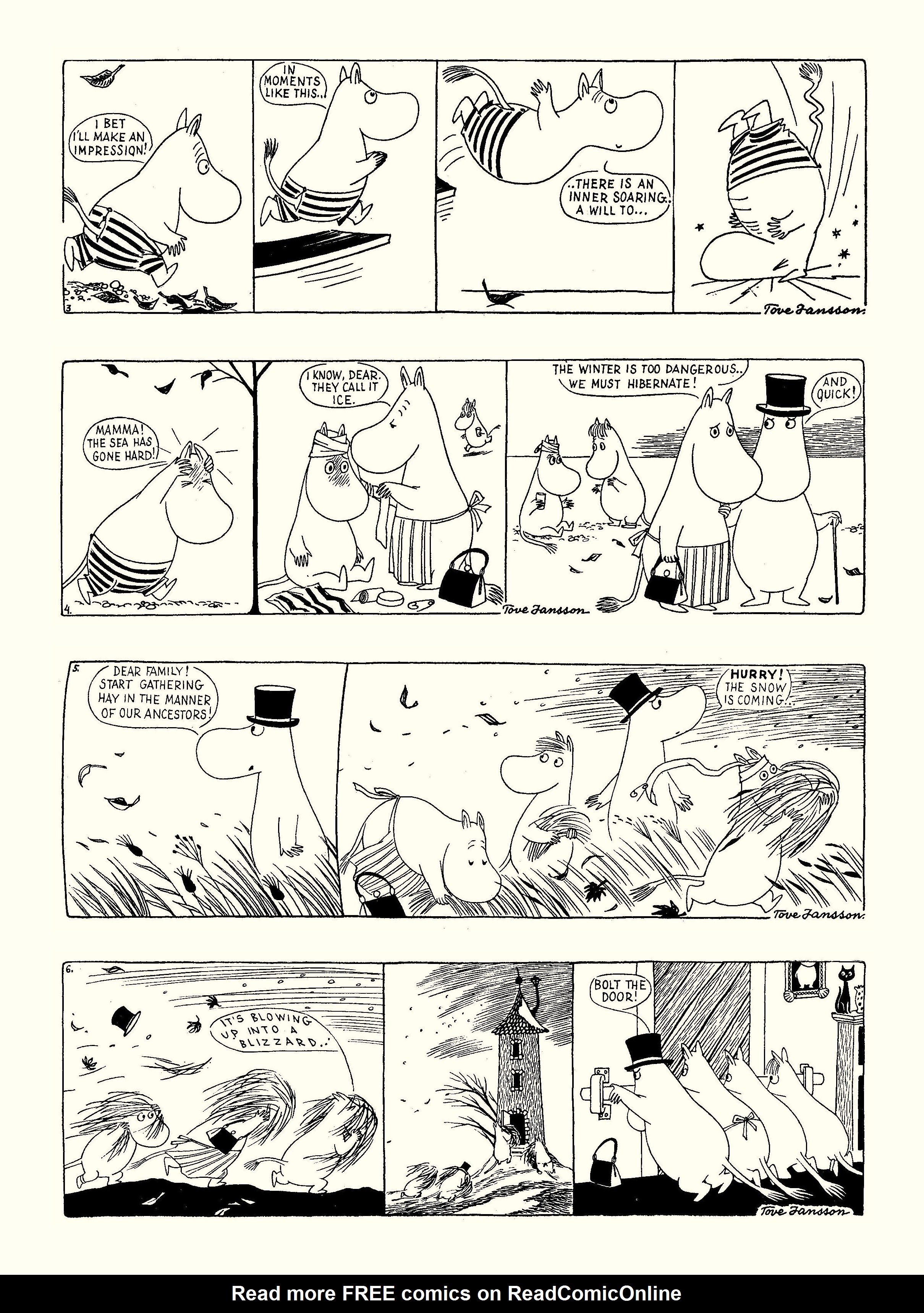 Read online Moomin: The Complete Tove Jansson Comic Strip comic -  Issue # TPB 2 - 7