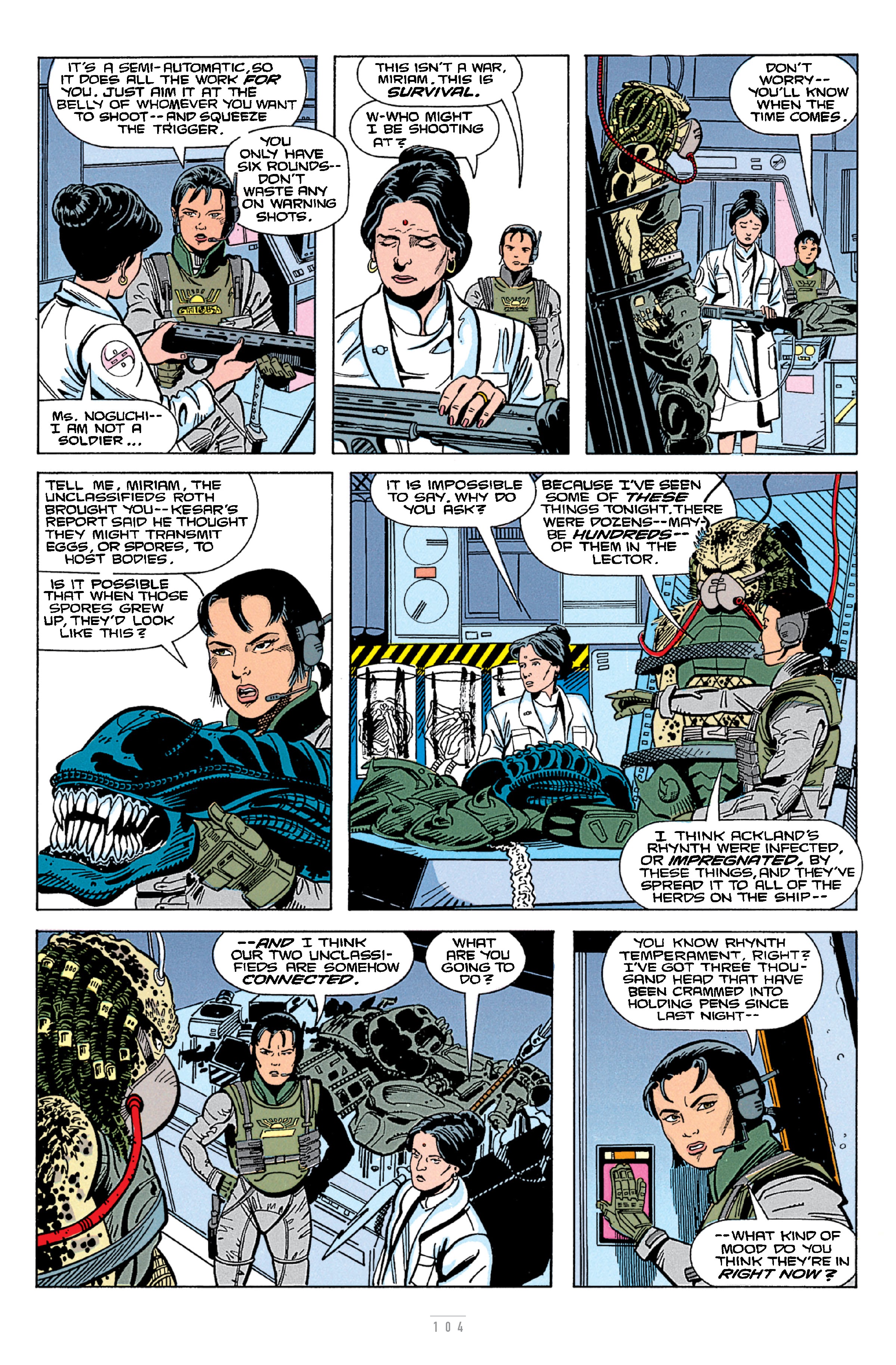 Read online Aliens vs. Predator 30th Anniversary Edition - The Original Comics Series comic -  Issue # TPB (Part 2) - 3