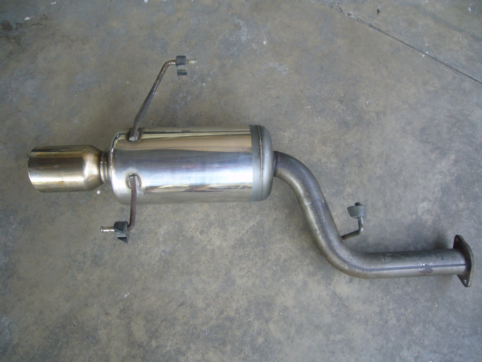 Ken Racing Auto Parts K0002HKS Super Drager 2.5 inch Exhaust