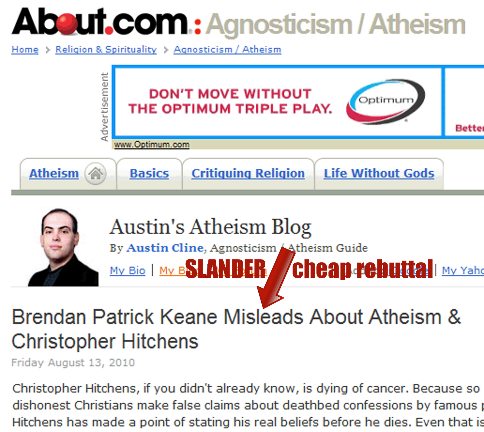Analysis on Atheism