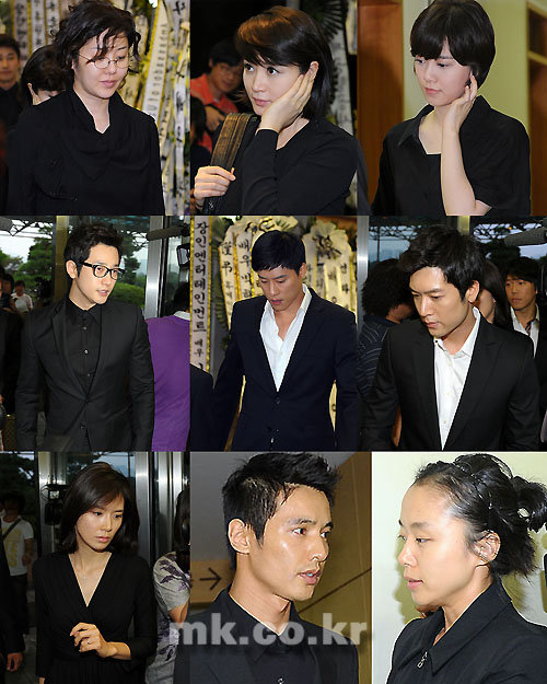 picture] Goo HyeSun and SS501 Kim HyunJoong @ Andre Kim Funeral | Daily K  Pop News