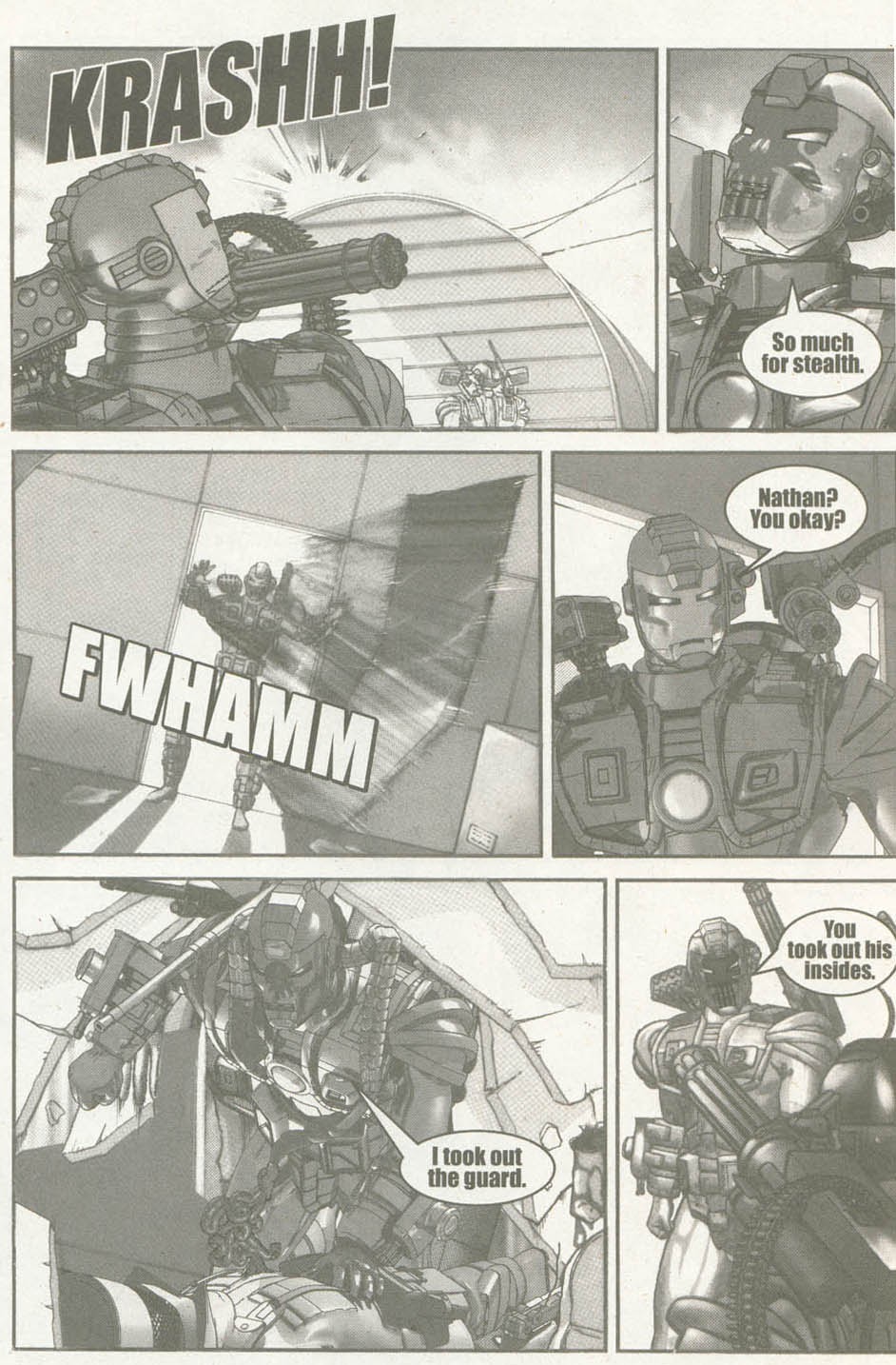Read online U.S. War Machine comic -  Issue #6 - 14