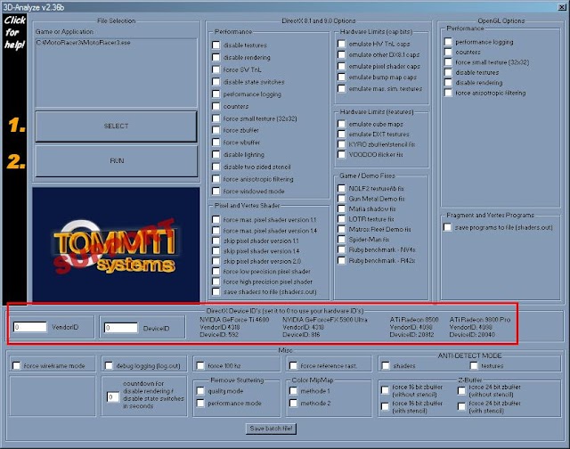 Emulator untuk GPU internal (lawas)