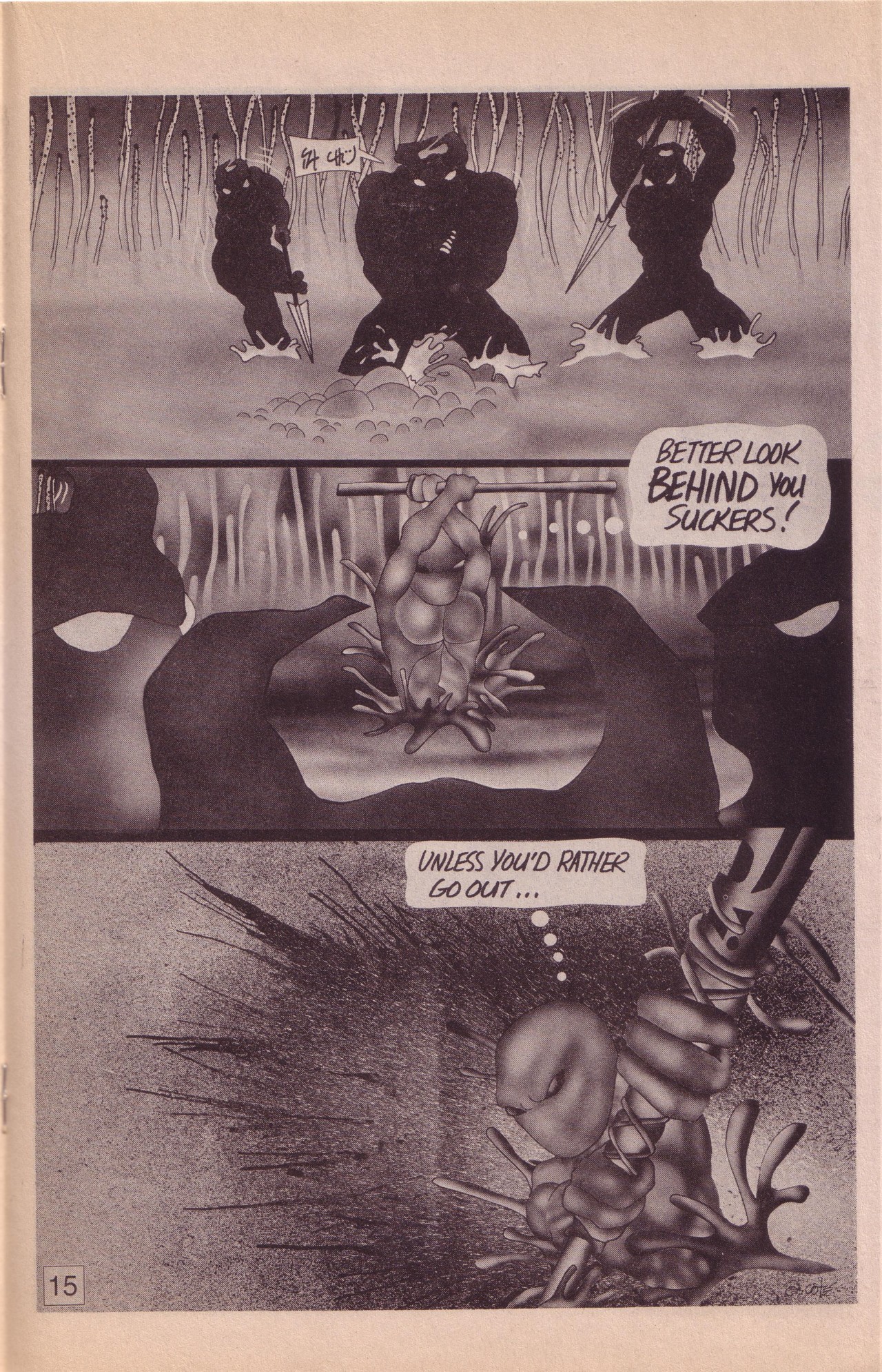 Read online Zen Intergalactic Ninja comic -  Issue #1 - 17