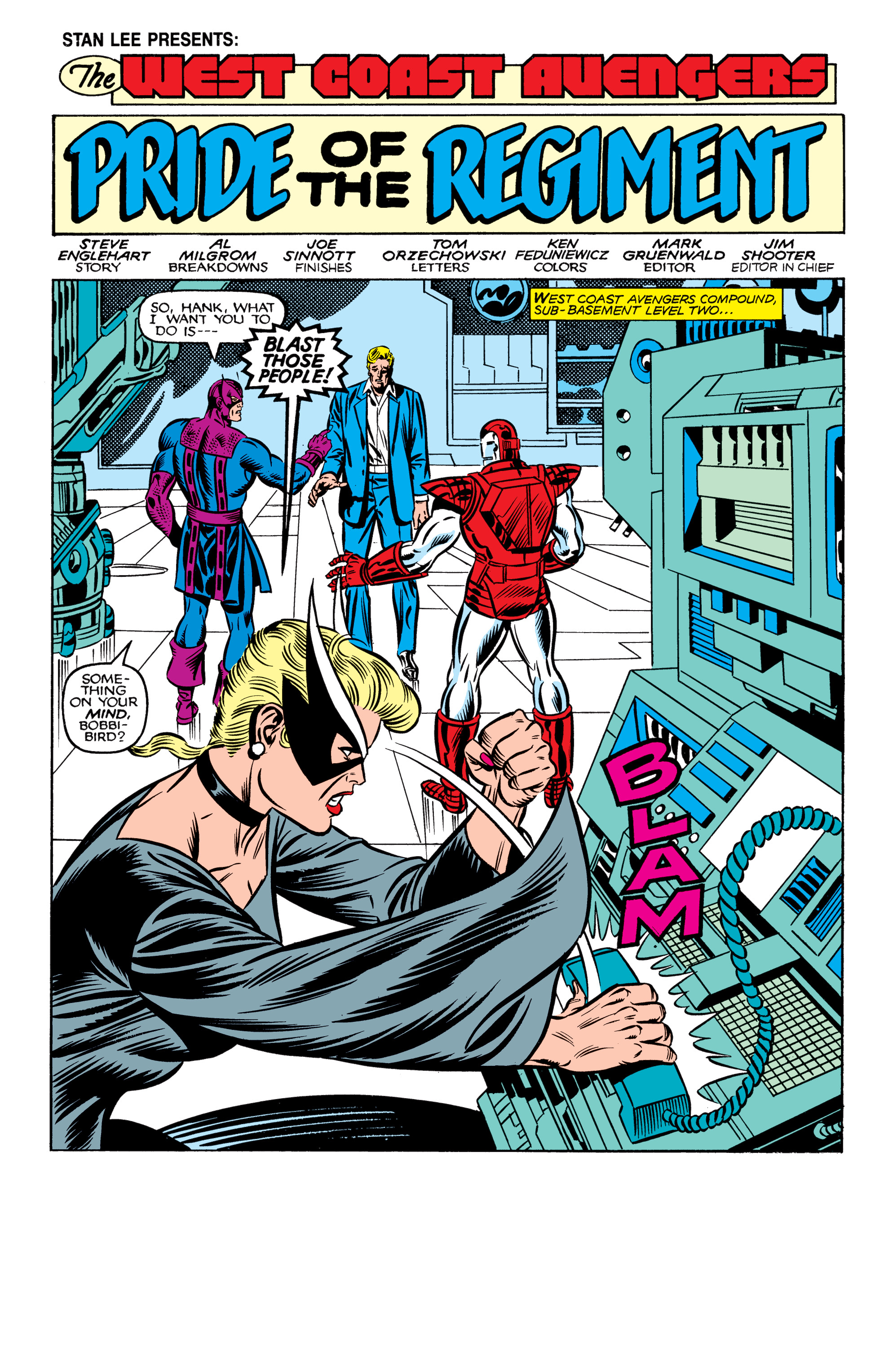 Read online Avengers West Coast Epic Collection: How The West Was Won comic -  Issue #Avengers West Coast Epic Collection Lost in Space-Time (Part 1) - 75