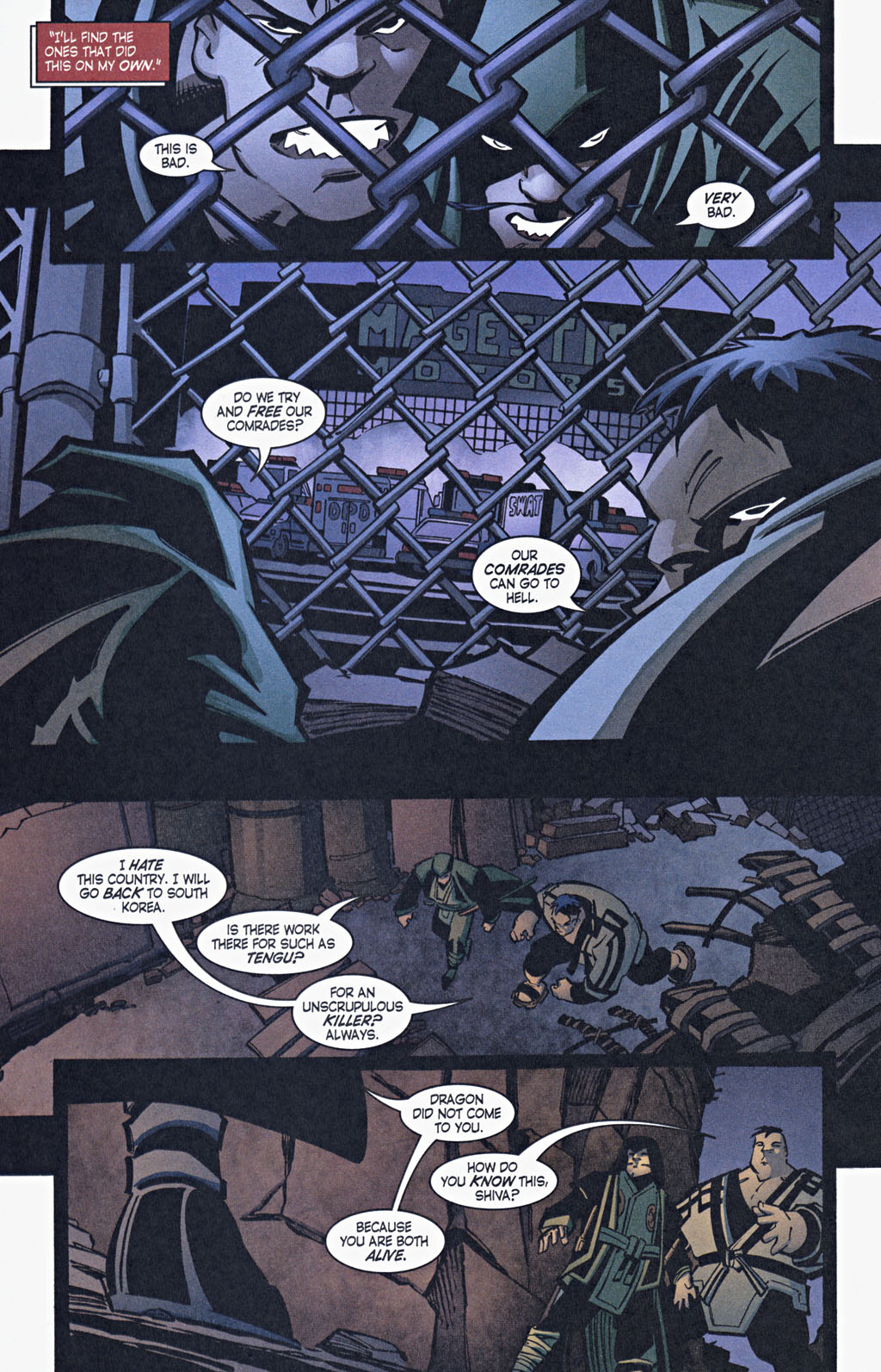 Read online Richard Dragon comic -  Issue #6 - 16
