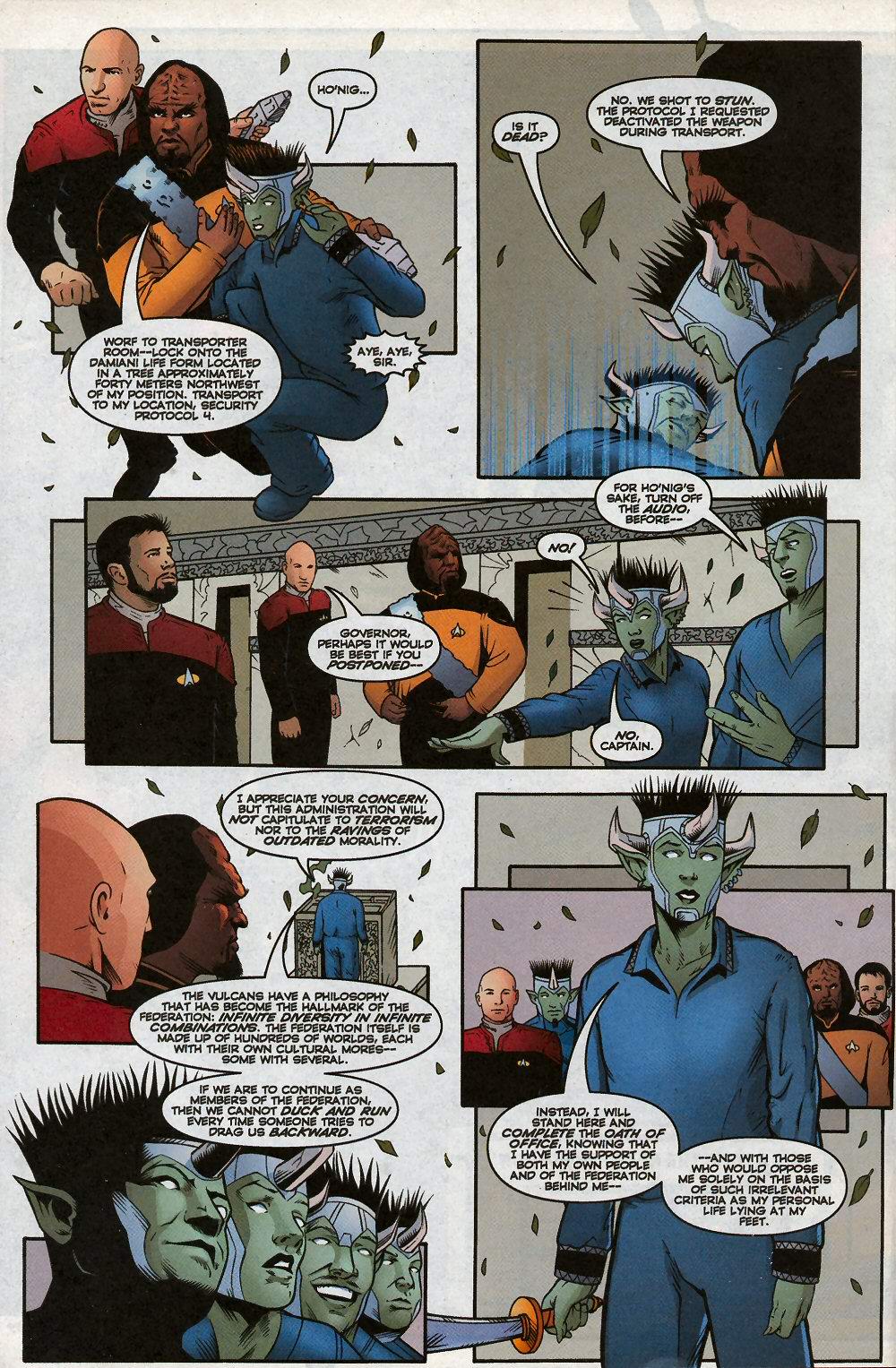 Read online Star Trek: The Next Generation - Perchance to Dream comic -  Issue #2 - 6