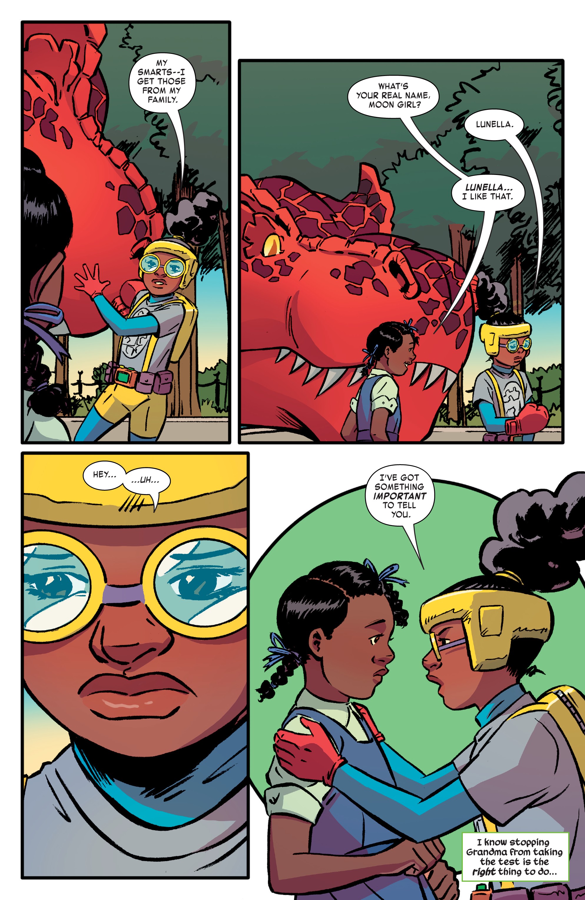 Read online Moon Girl And Devil Dinosaur comic -  Issue #44 - 18