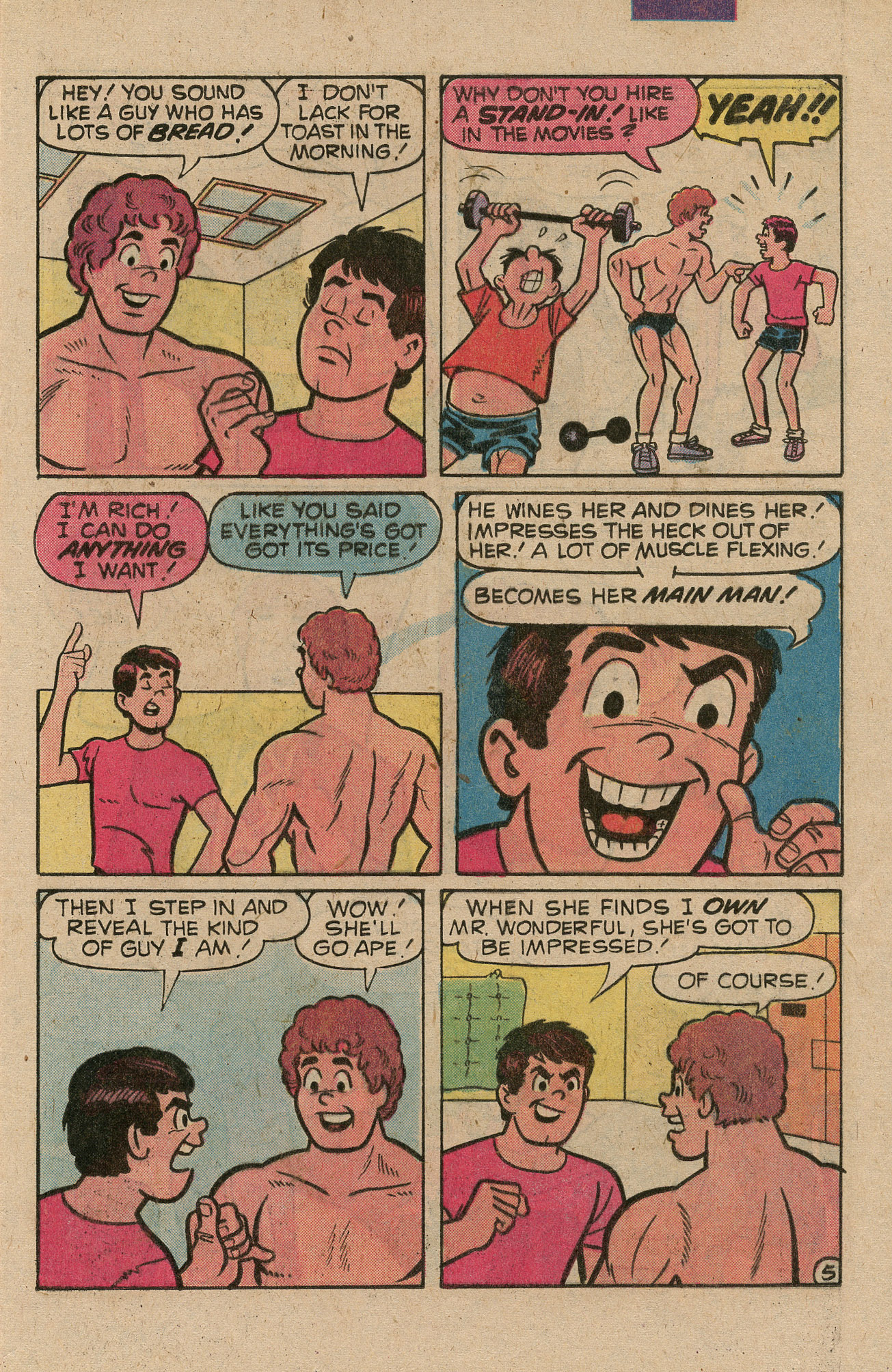 Read online Archie's TV Laugh-Out comic -  Issue #72 - 17