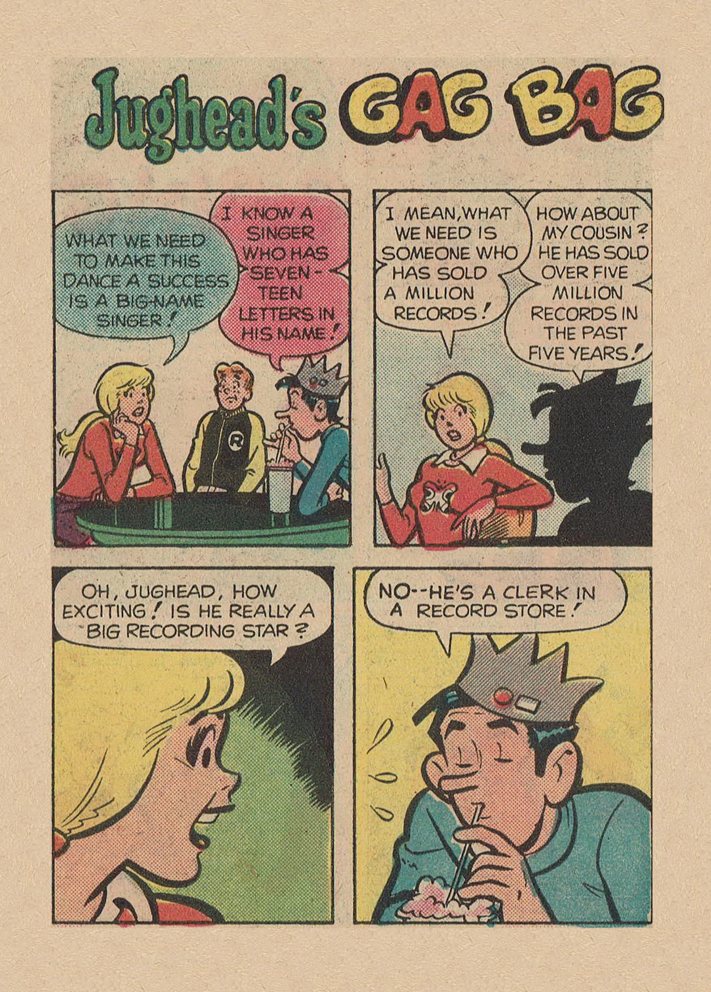 Read online Archie Digest Magazine comic -  Issue #43 - 110