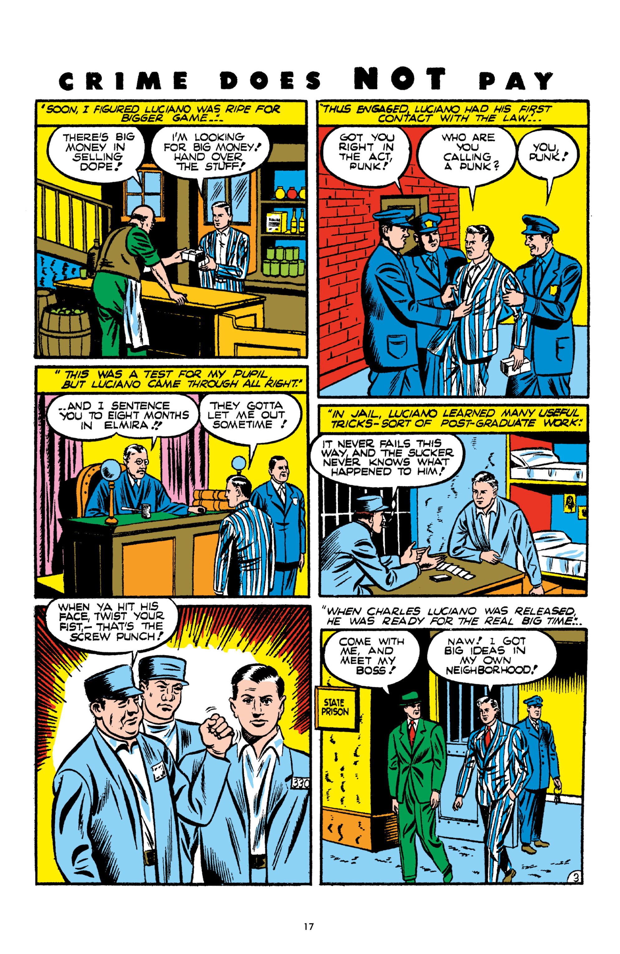 Read online Crime Does Not Pay Archives comic -  Issue # TPB 2 (Part 1) - 17