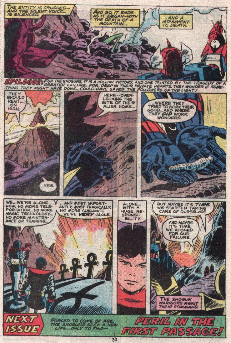 Read online Shogun Warriors comic -  Issue #16 - 18