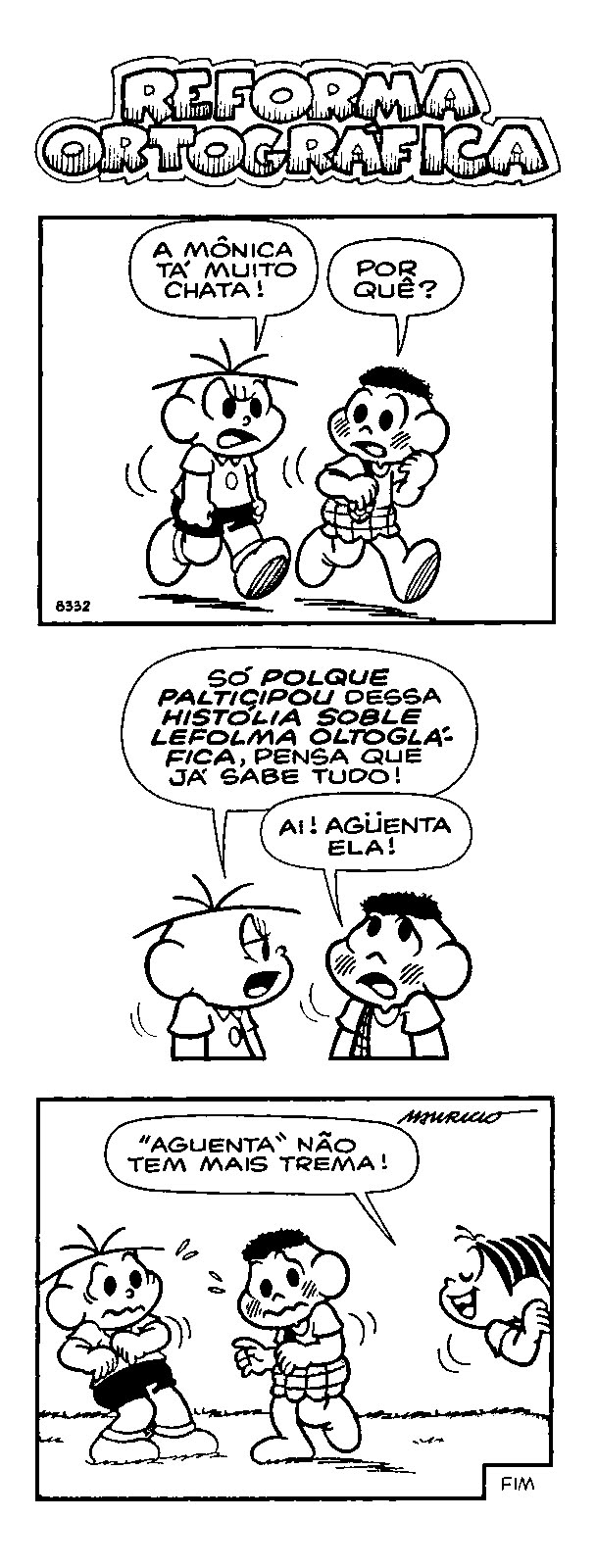 Alfabetizando com Mônica e Turma Histórias em quadrinhos