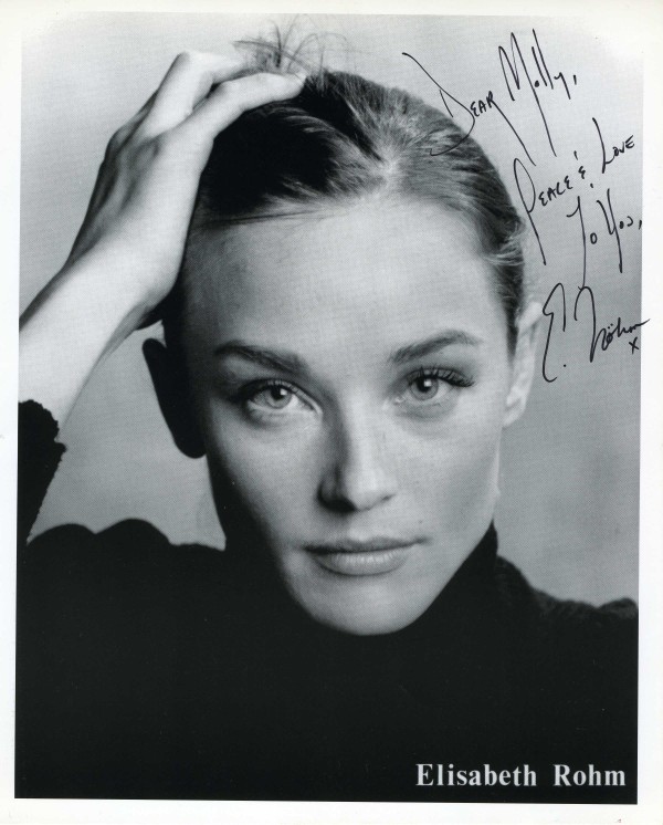 A pile of signatures: Other television actors