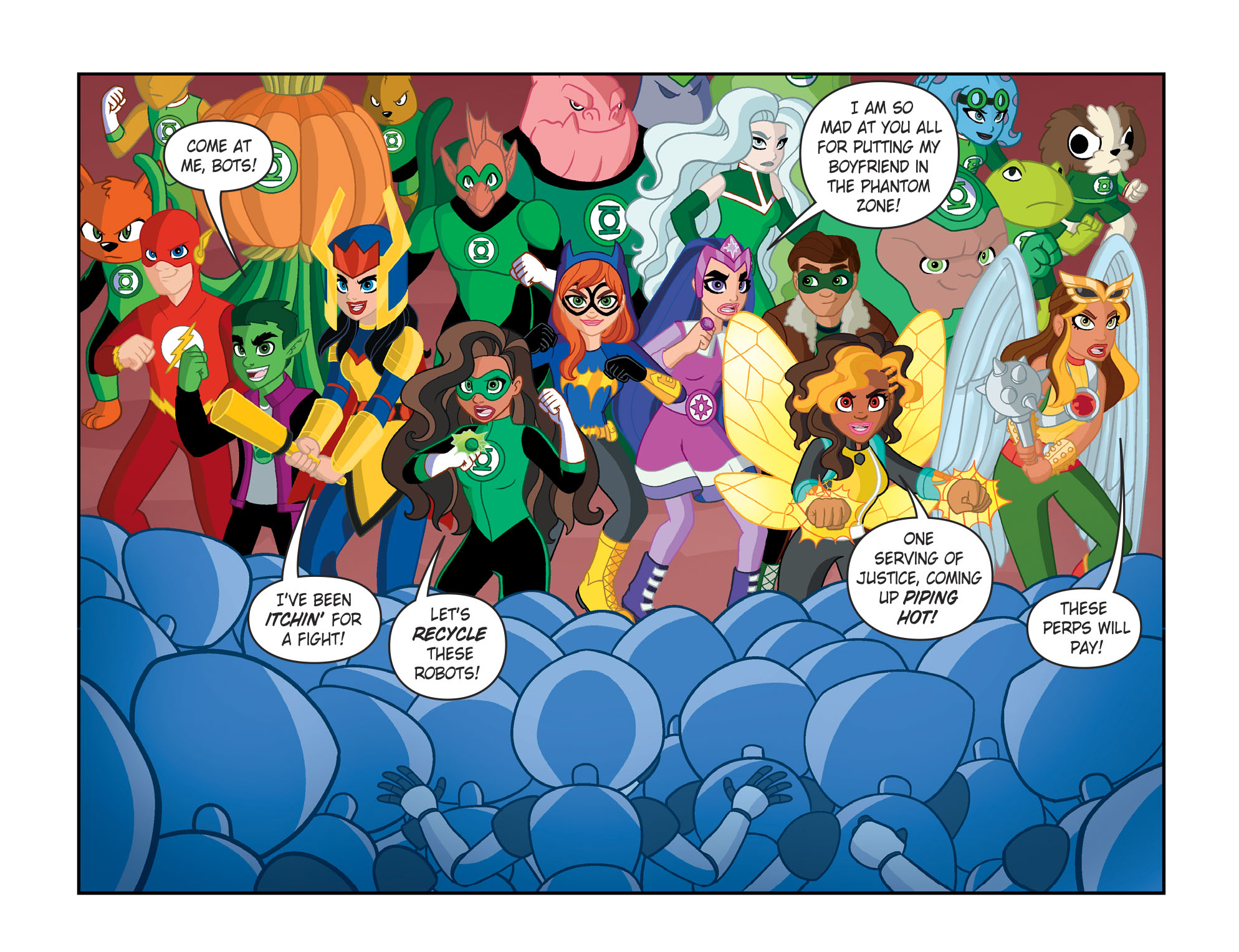 Read online DC Super Hero Girls: Spaced Out comic -  Issue #11 - 10