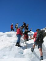 Fox Glacier heli-hikers