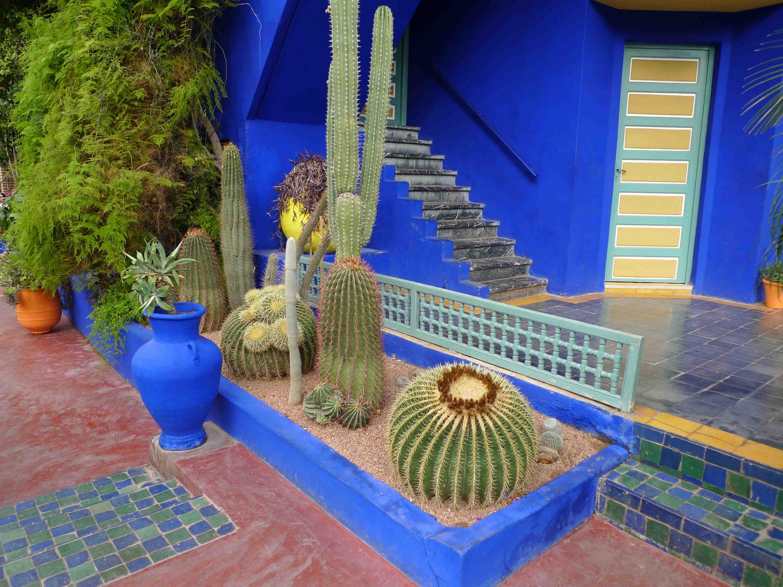 Jardin Majorelle Marrakesh Moroccoshort Life Quotes Steps Of The Painting Studio