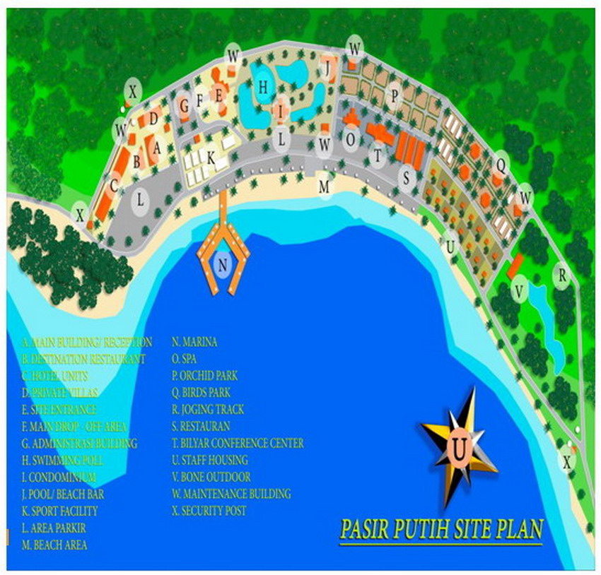 SEPUTAR DUNIA Masterplan Pariwisata Pantai Pasir Putih