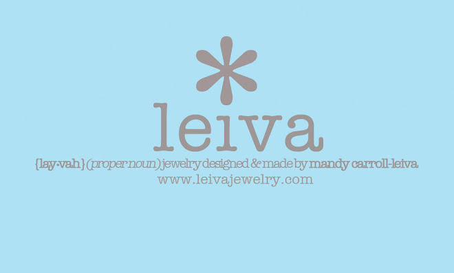 leiva, jewelry designed & made by mandy carroll-leiva
